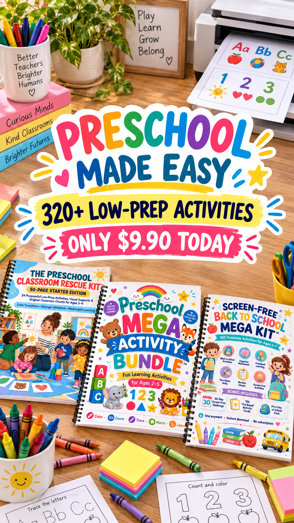 Rafaela Simões Facebook ad: Less Prep. More Teaching. Just $9.90.