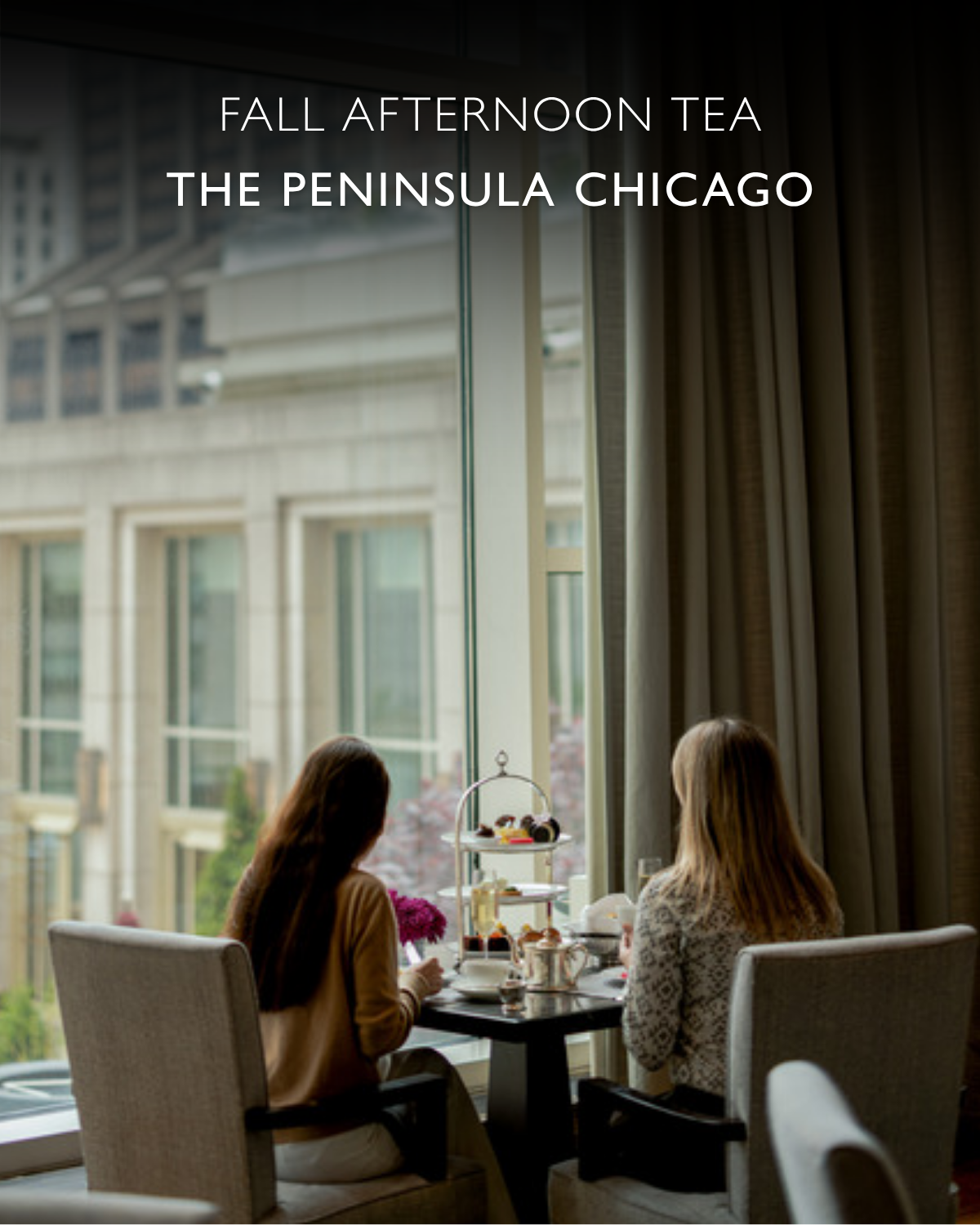 The Peninsula Chicago Facebook ad: Savor the season with Fall Afternoon Tea at…