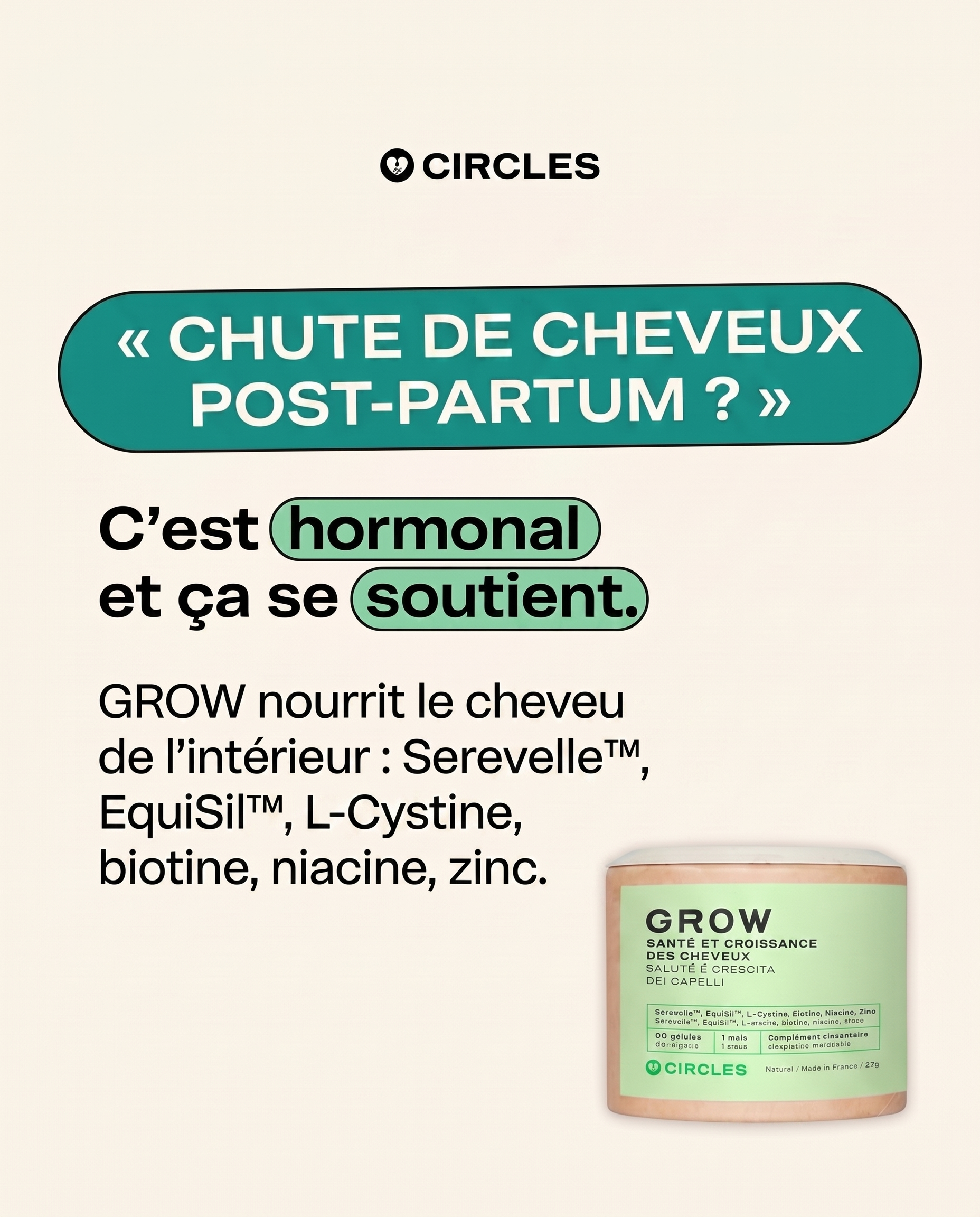 Circles Facebook ad