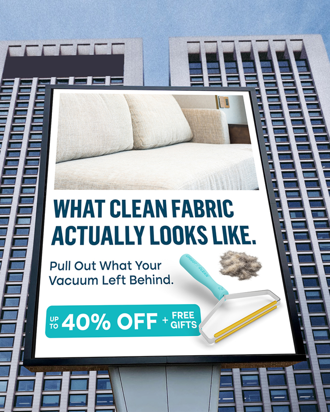 Uproot Clean Facebook ad