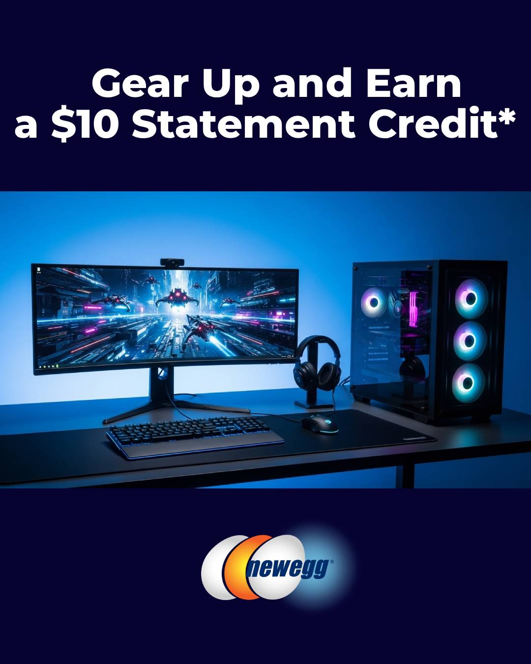 Newegg Facebook ad