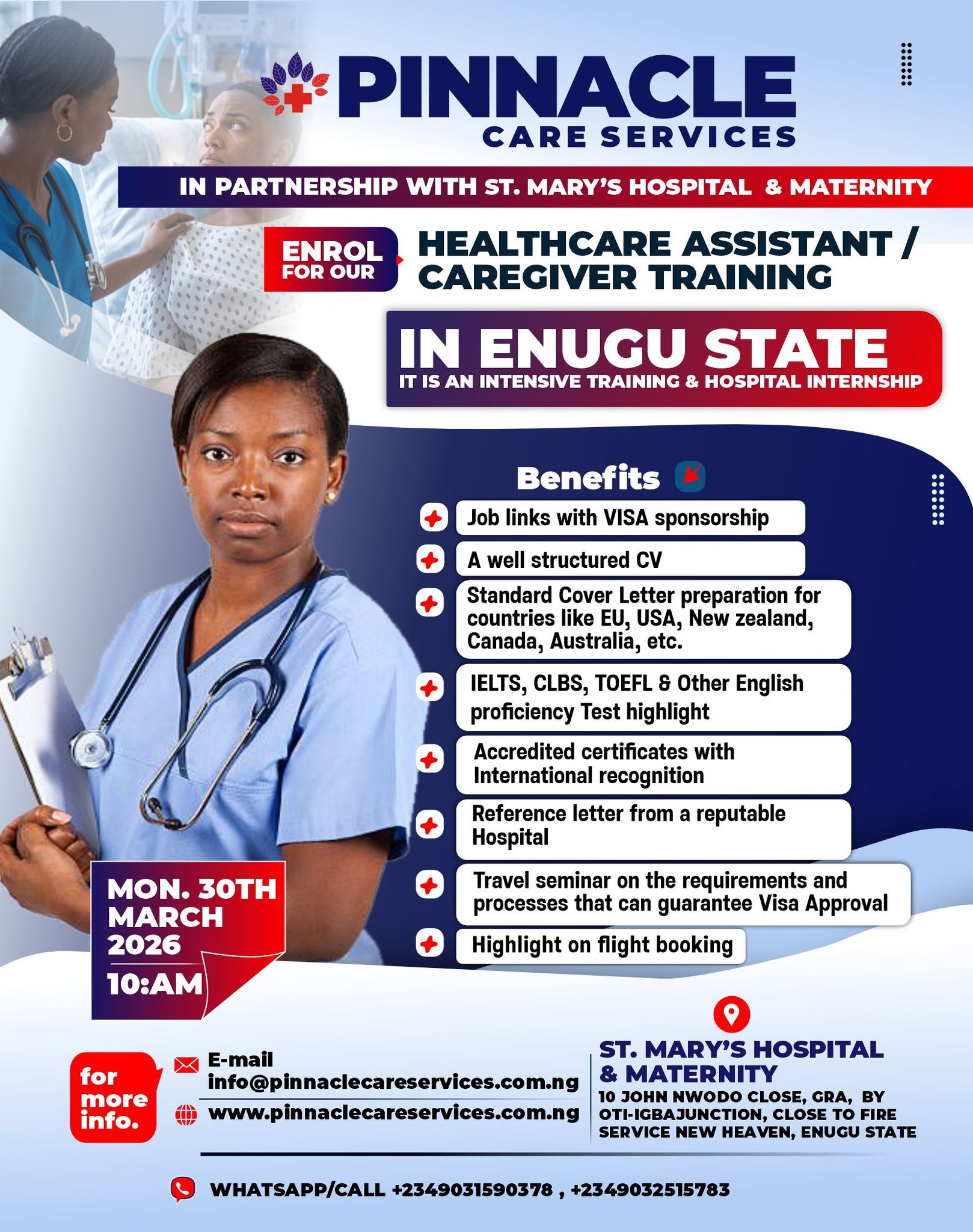 Pinnacle Care Services Facebook ad