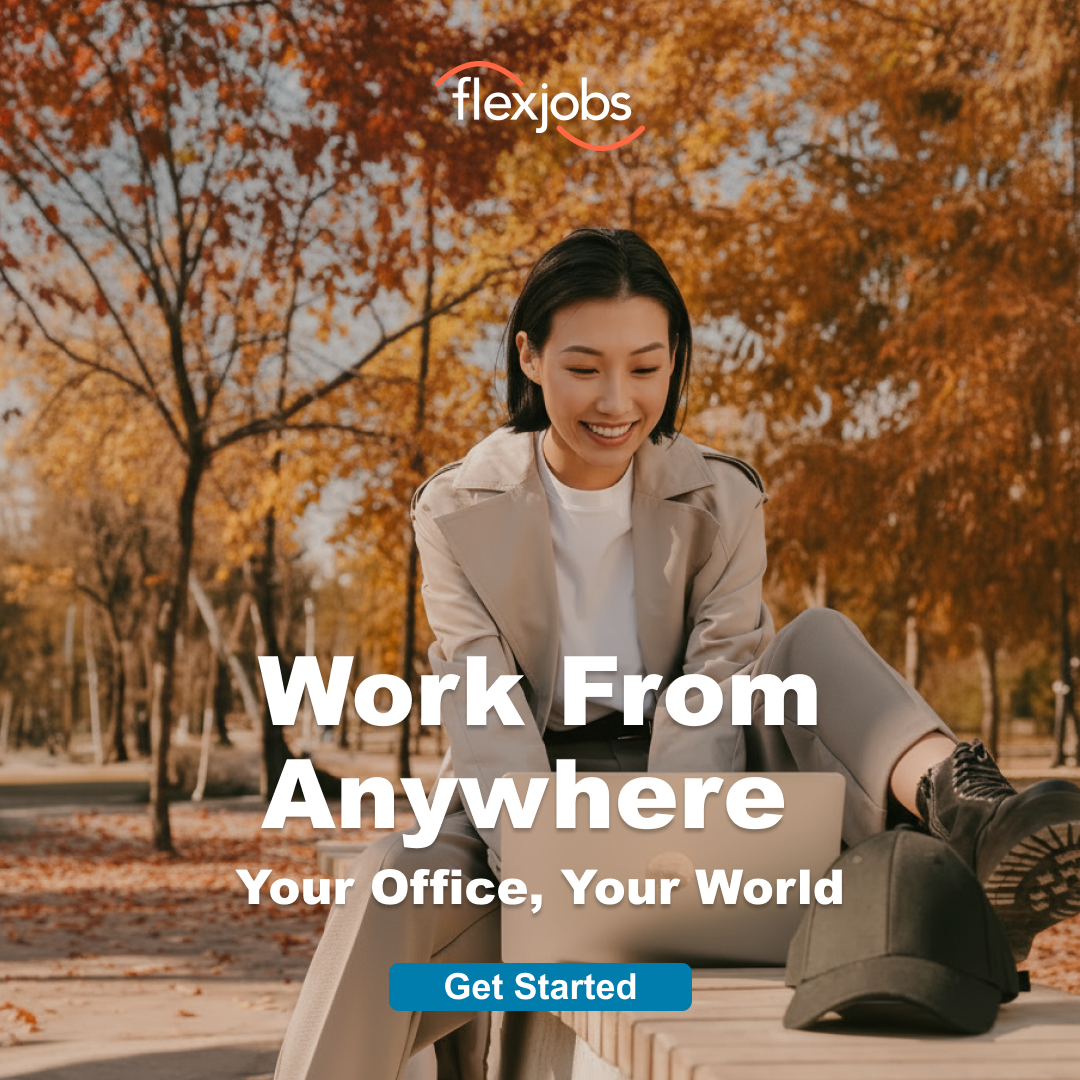 FlexJobs Facebook ad