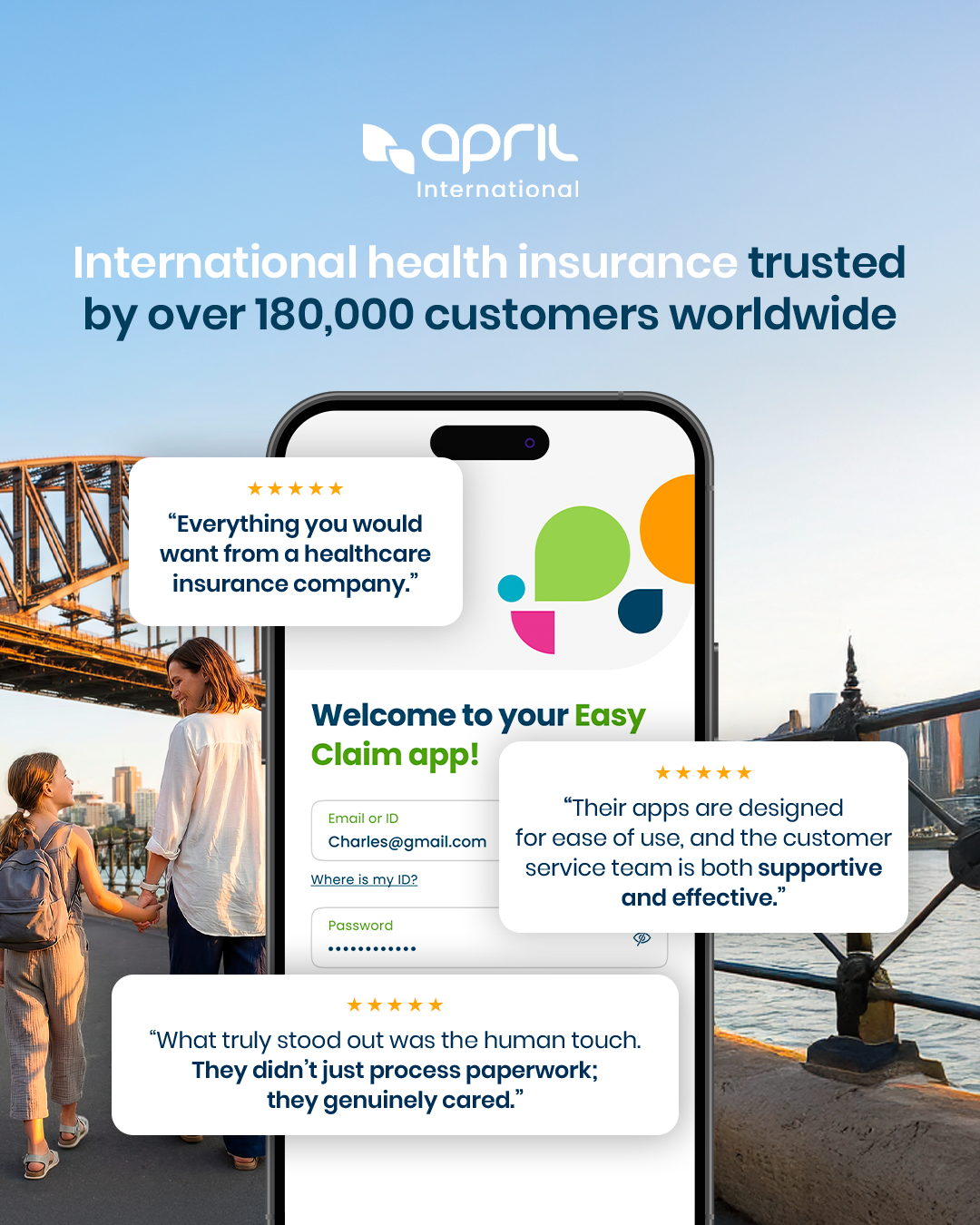 APRIL International Facebook ad