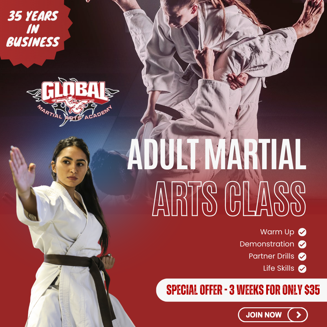 Global Martial Arts & Fitness Facebook ad