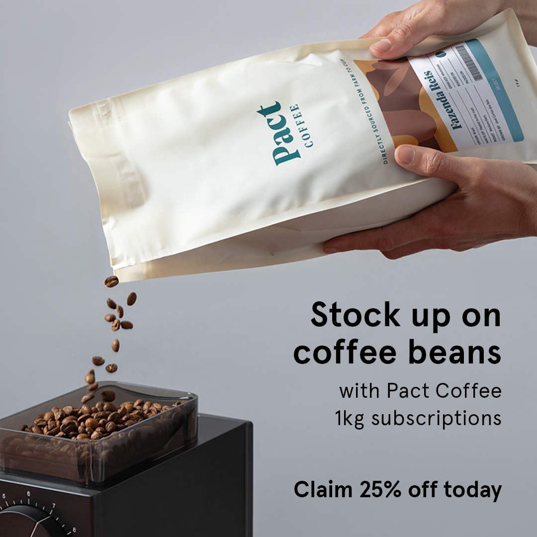 Pact Coffee Facebook ad