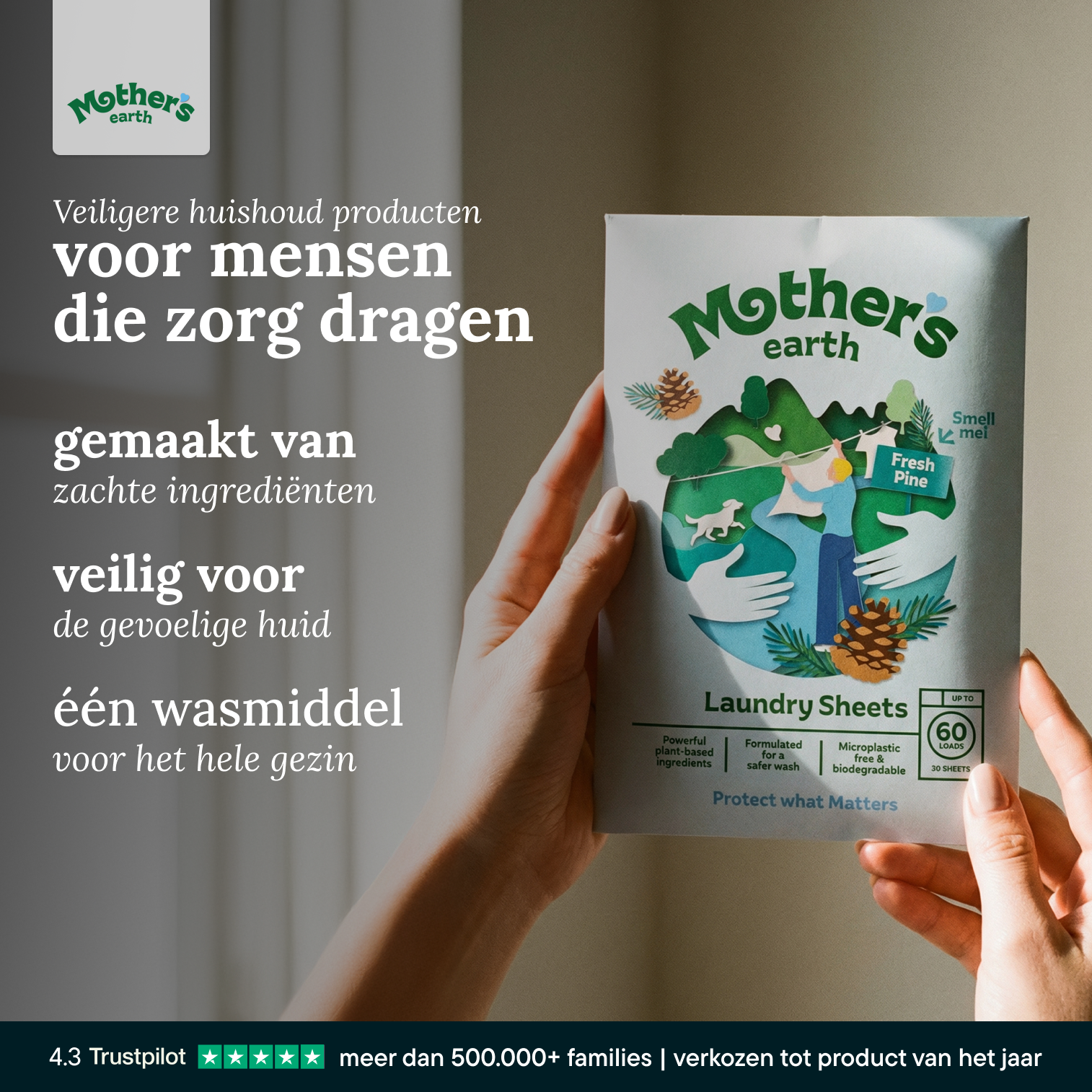 Mothers Earth Facebook ad