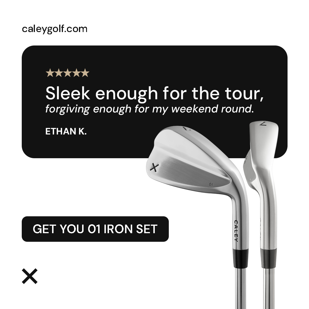 Caley Facebook ad: The Press Said WHAT About Caley Golf Irons?