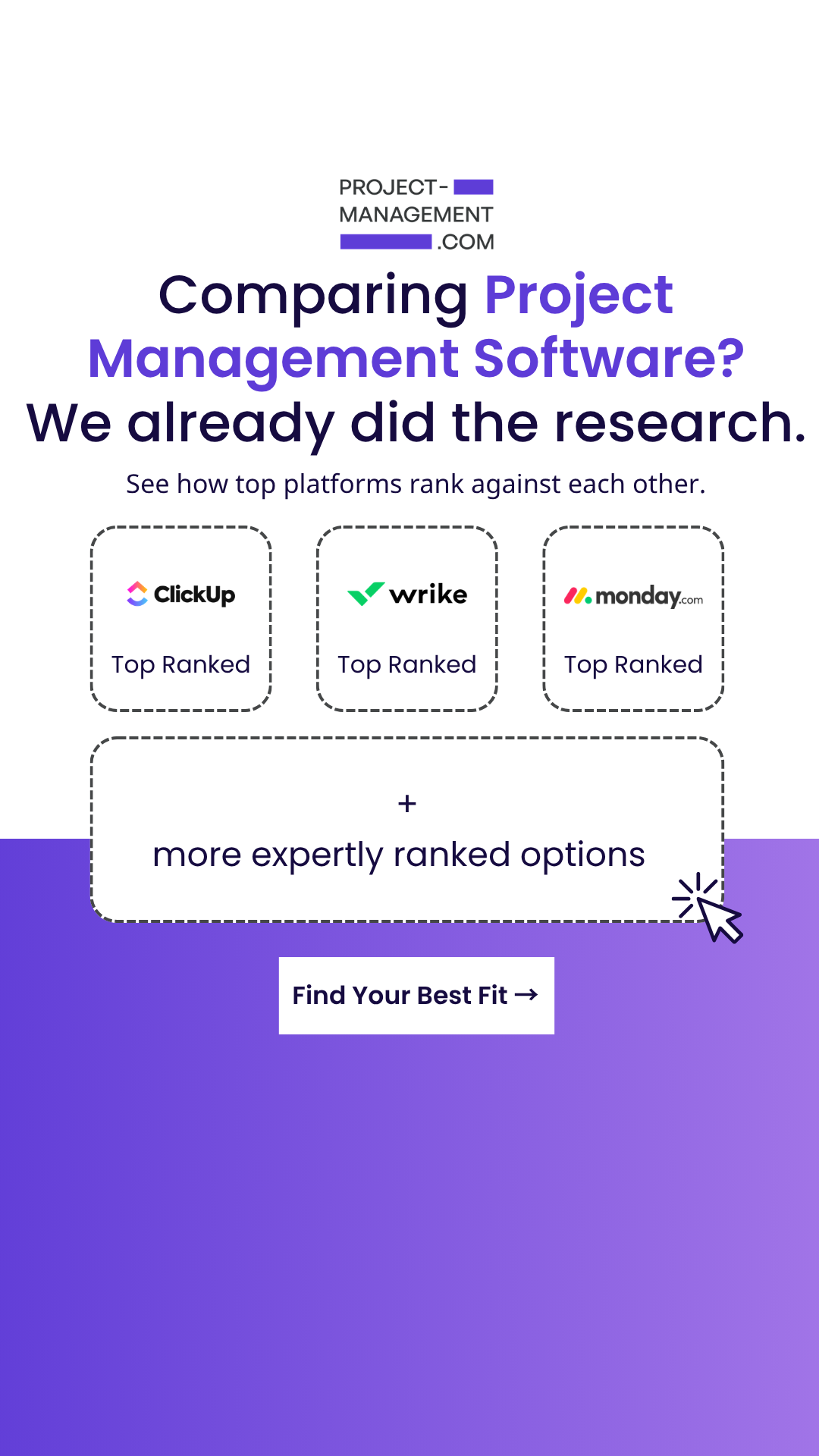 Project-Management.com Facebook ad