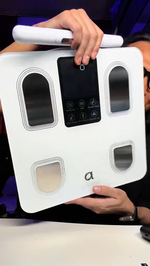 Barang Rare Facebook ad: ￼Arboleaf Smart Body Fat Scale 4.8 Inches Home…
