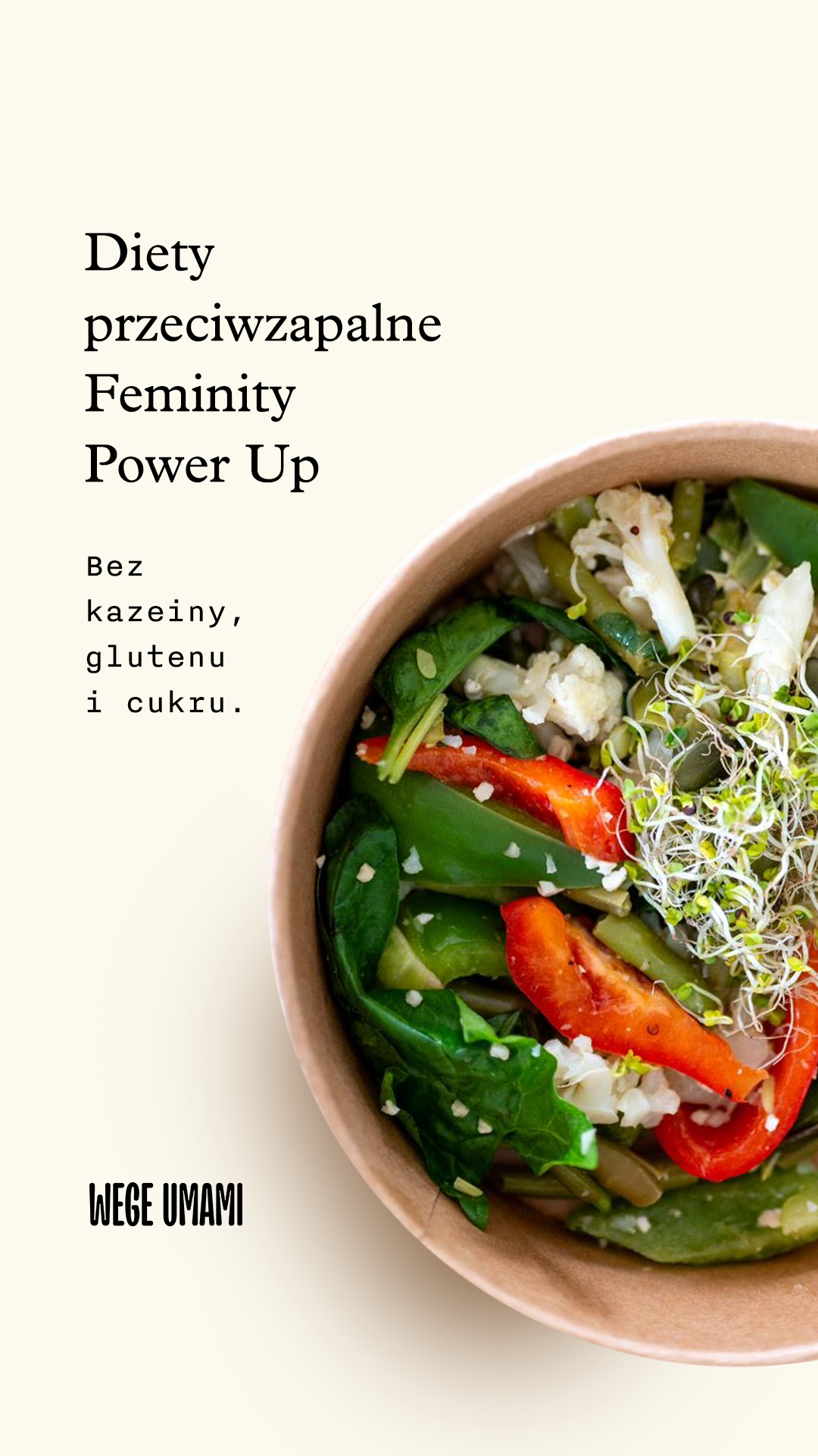 Wege Umami Facebook ad from Nov 18, 2025