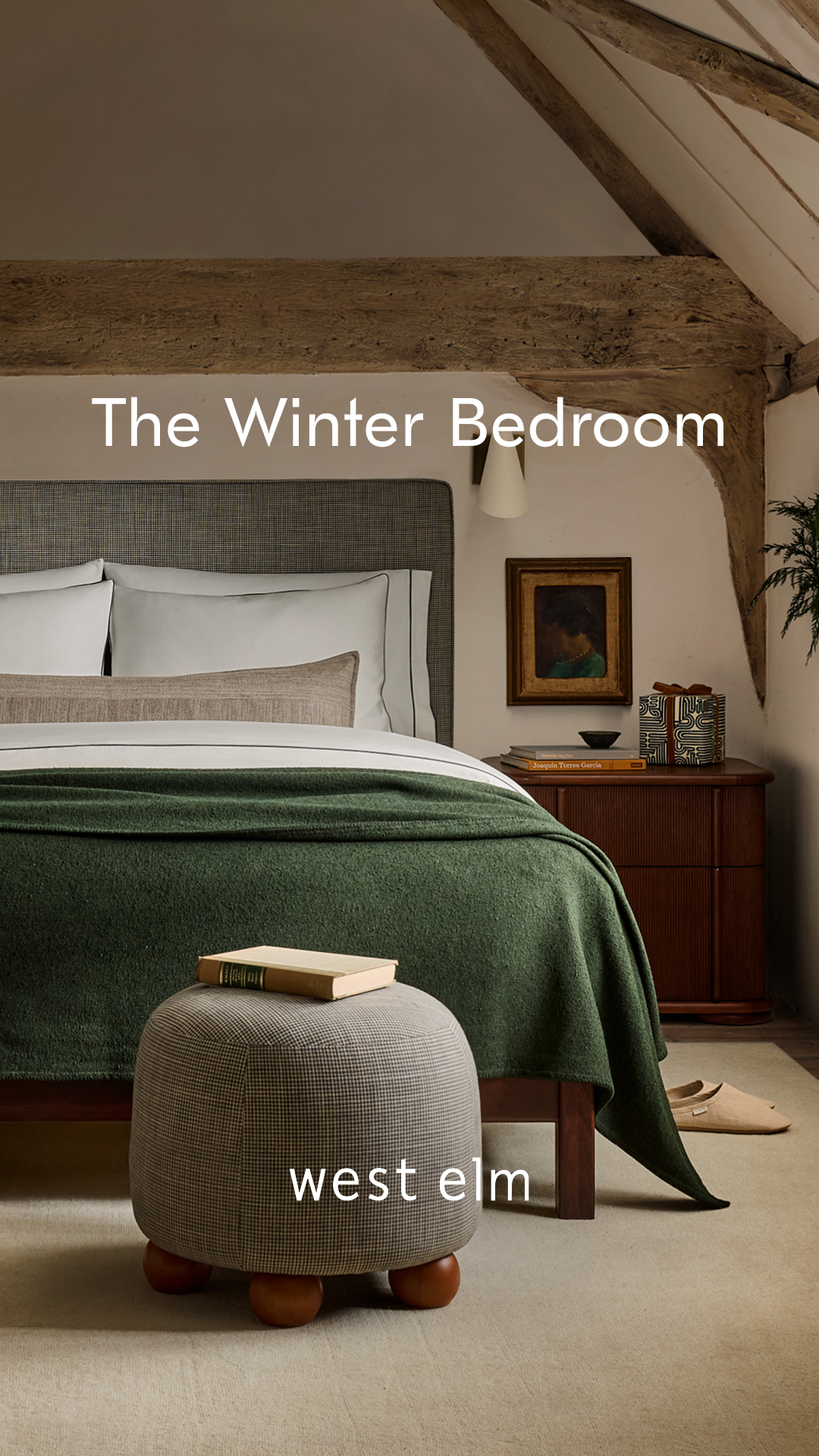 West Elm Facebook ad: Shop Bedroom Furniture​