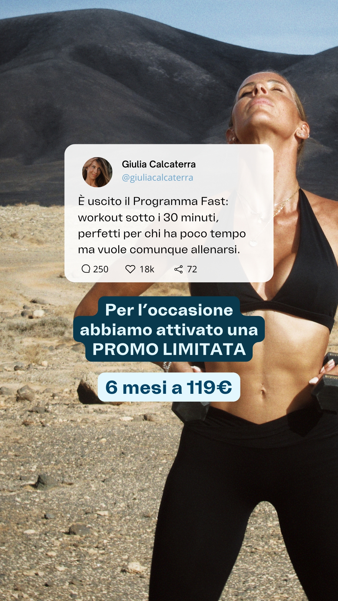 Giulia Calcaterra Facebook ad: 25 minuti possono bastare. Se sai come usarli.