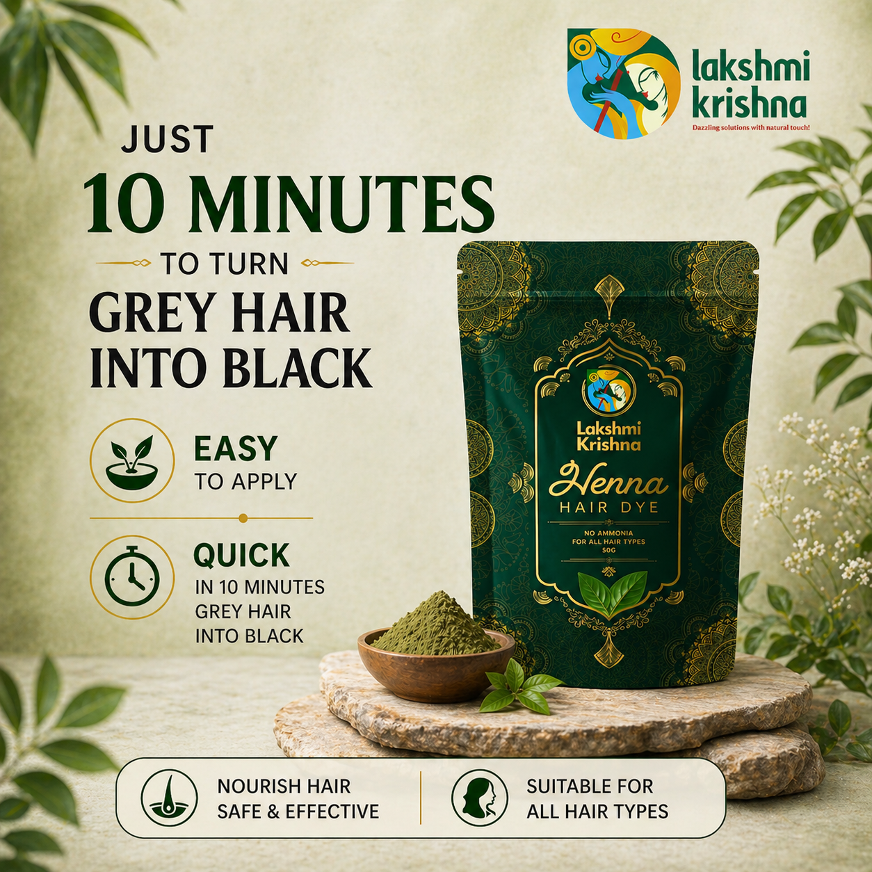 Lakshmi Krishna Naturals Retail Shop Facebook ad