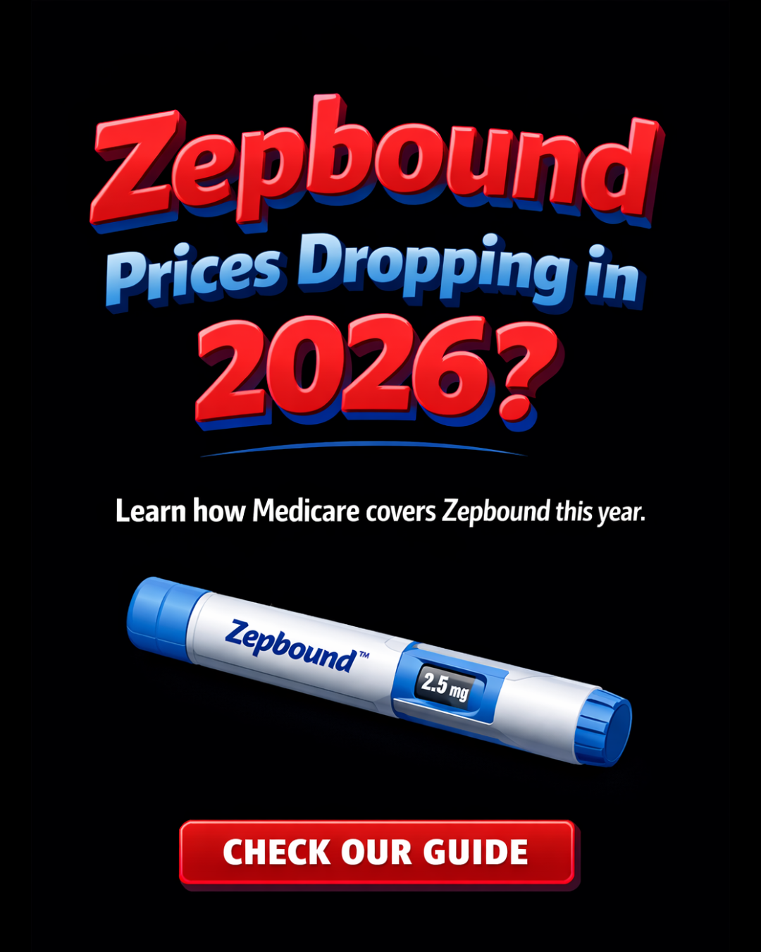 Only Wellness Facebook ad: Medicare Coverage For Zepbound Begins 2026. Read more