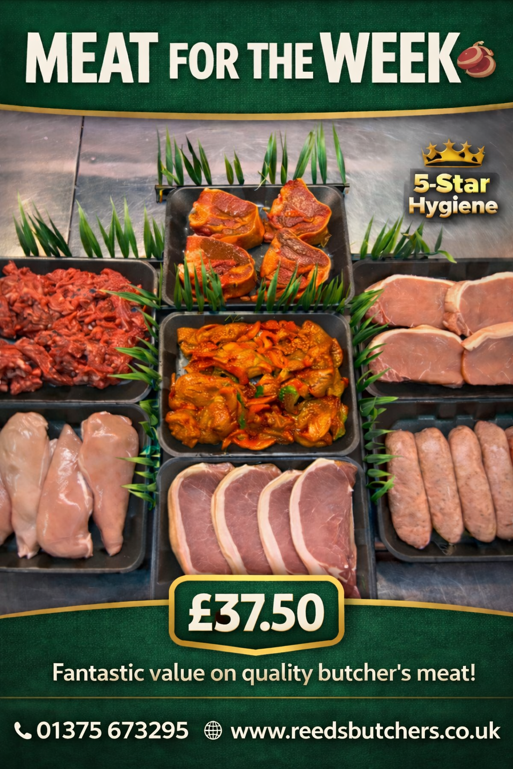 Reeds Family Butchers Facebook ad