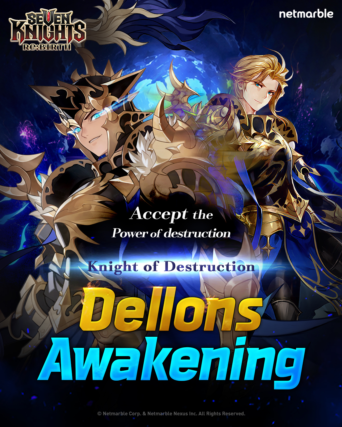 Seven Knights Facebook ad
