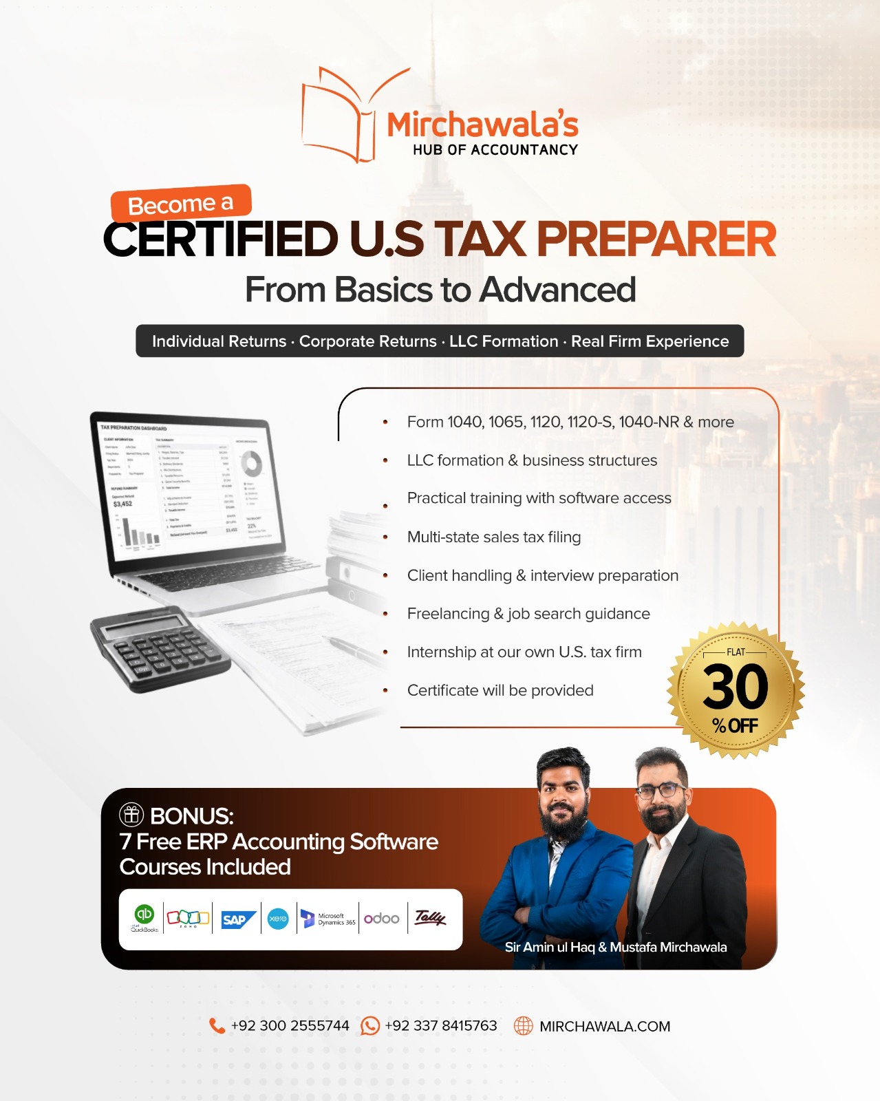 Mirchawala's Hub of Accountancy Facebook ad