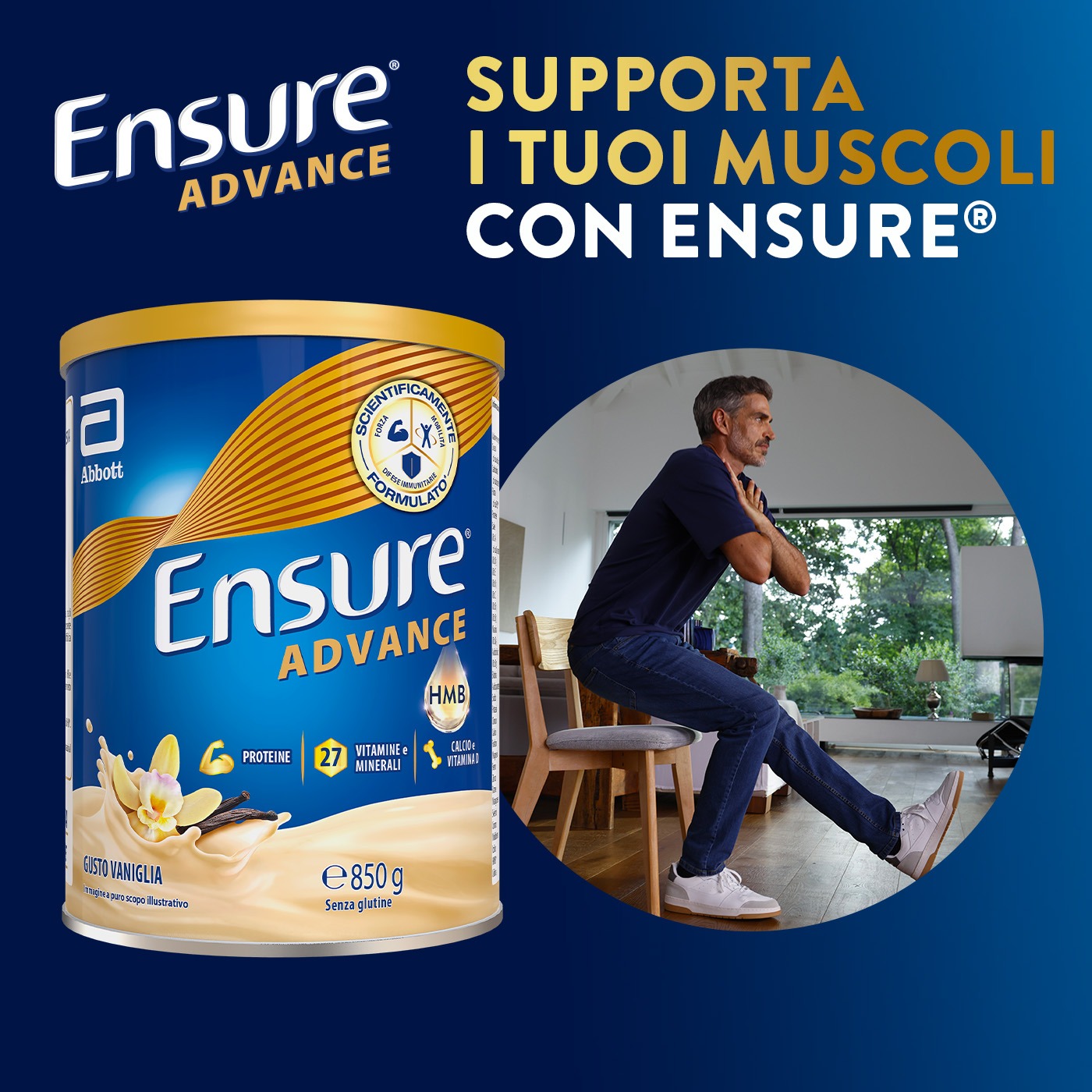 Ensure Italia Facebook ad