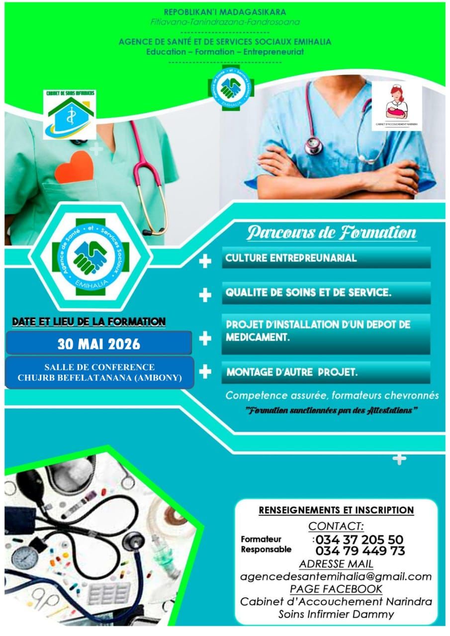 Cabinet d'accouchement Narindra Facebook ad: Faly miaraba antsika rehetra