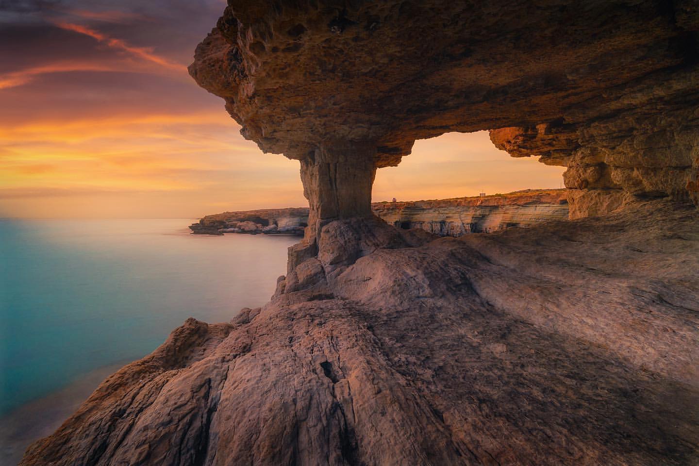 Cyprus Info Facebook ad: Sea Caves ayia Napa