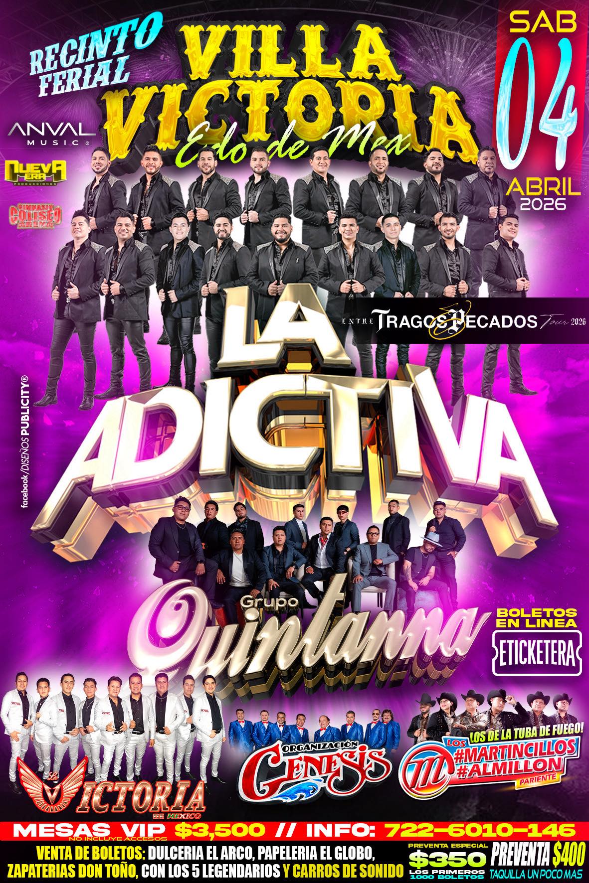 Nueva Era Producciones Facebook ad: Edomex