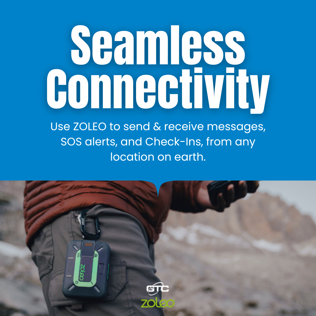 Global Telesat Communications Facebook ad: Message Anywhere, Anytime
