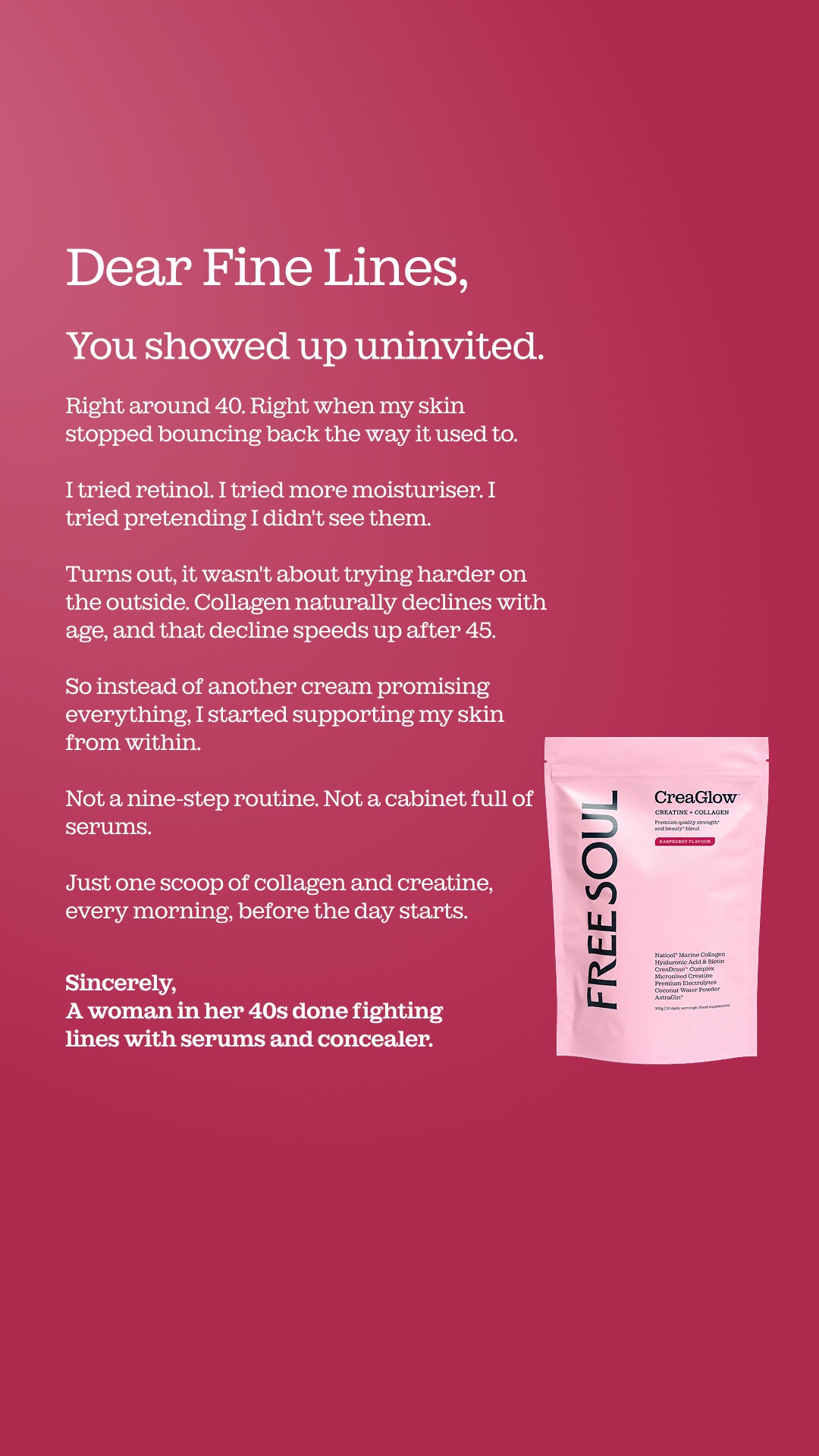 Free Soul Facebook ad