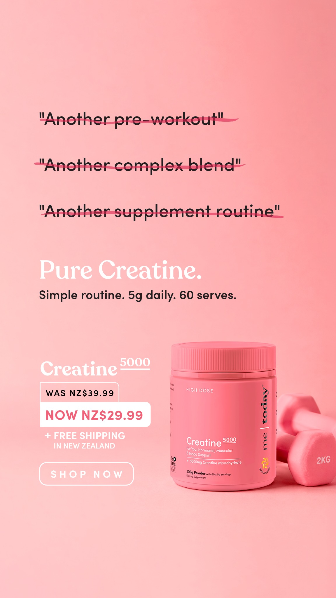 Me Today Facebook ad