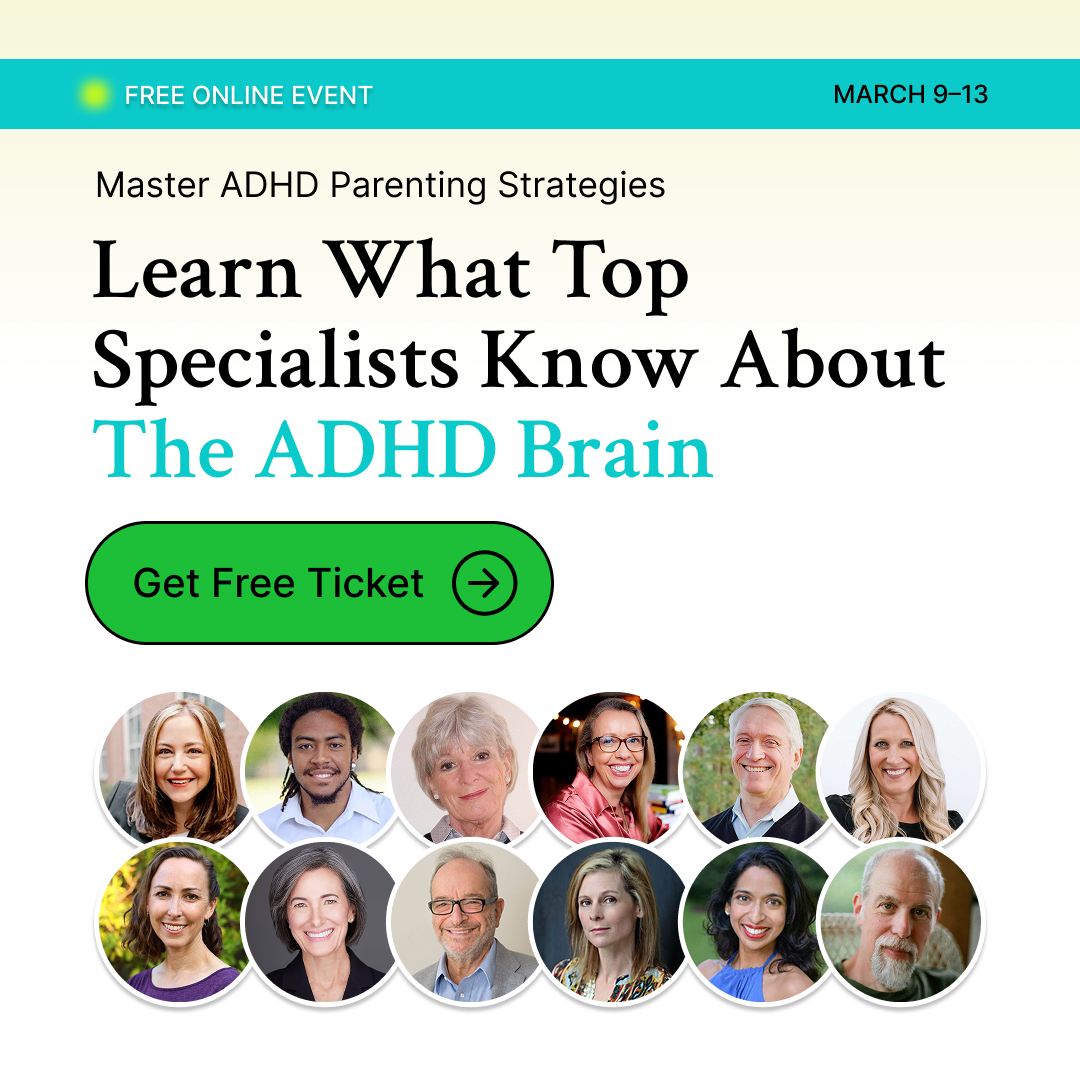ADHD Parenting Facebook ad: FREE ADHD Parenting Summit