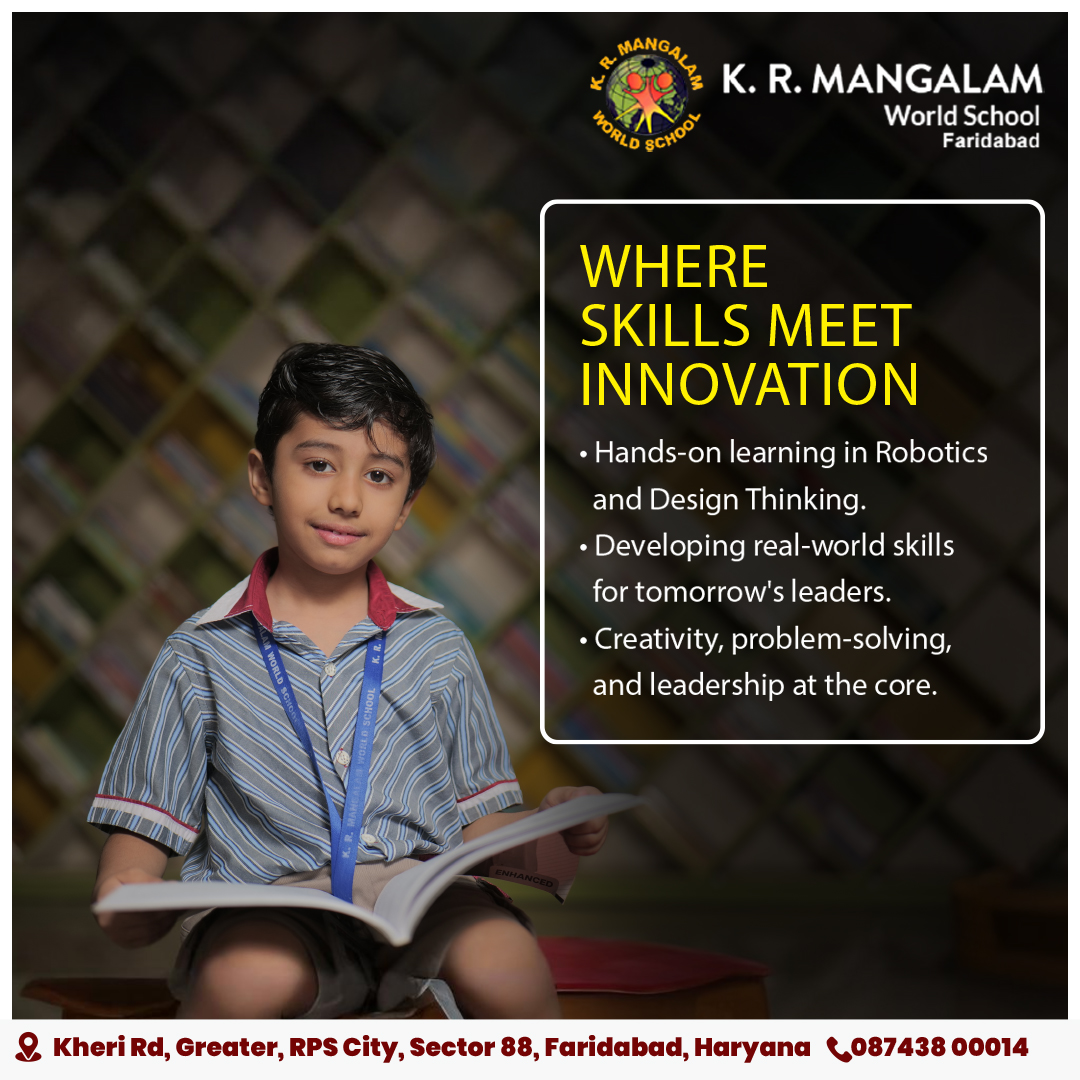 K.R. Mangalam World School - Faridabad Facebook ad