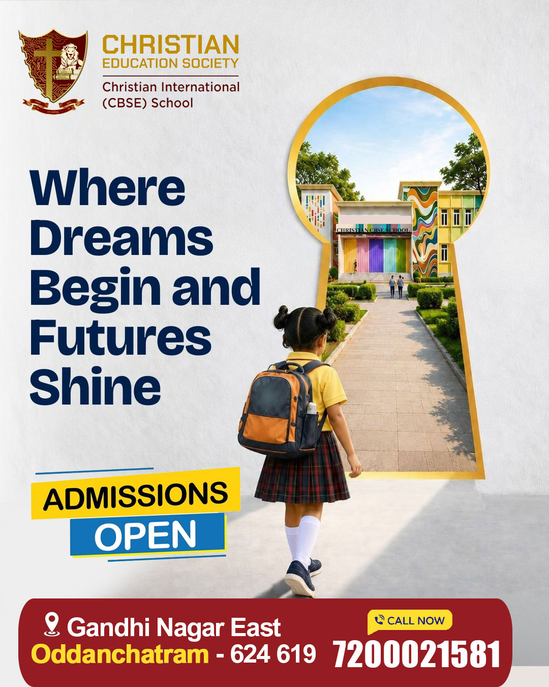 Christian International - CBSE School Oddanchatram Facebook ad