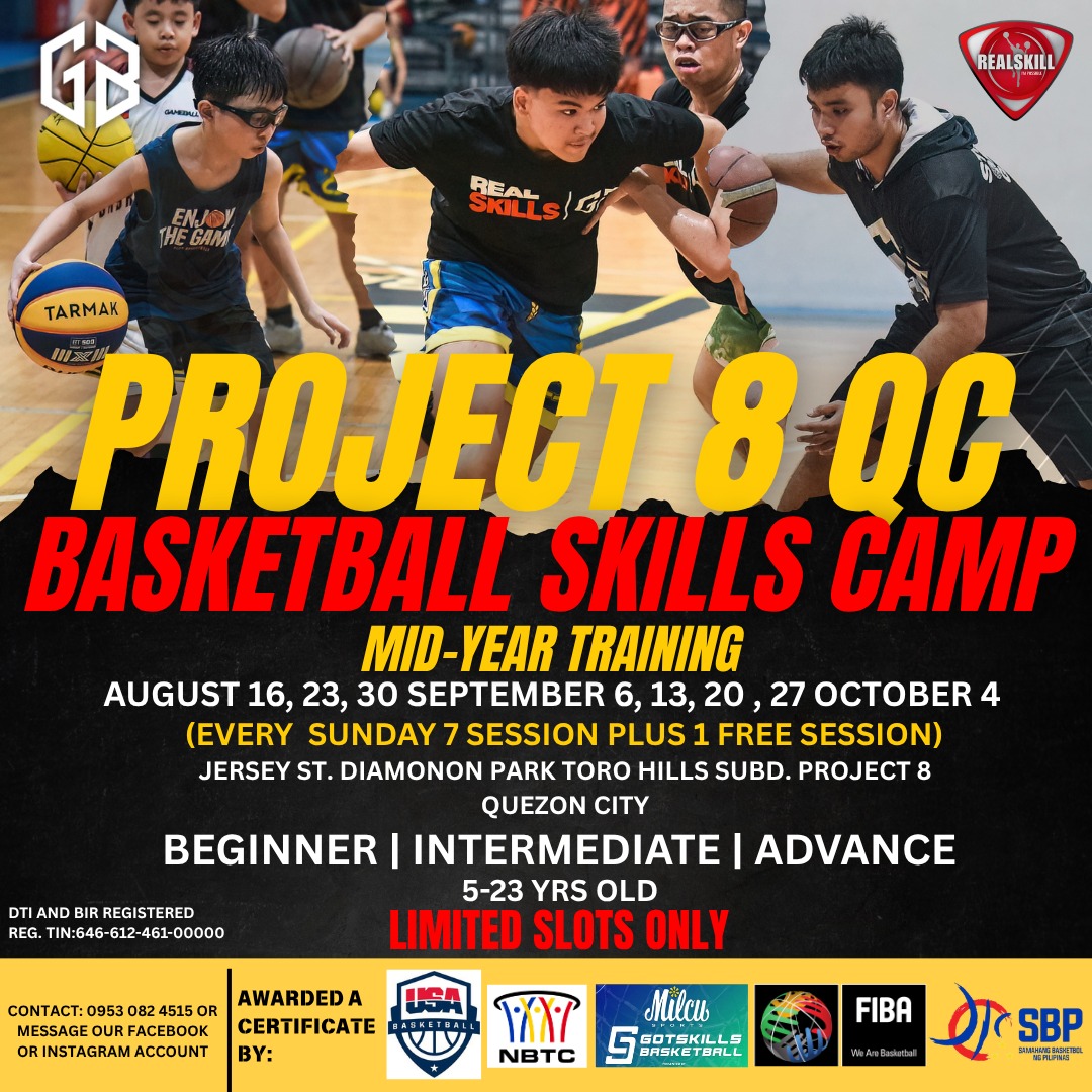 Gameball Basketball Academy- Basketball Skills Development Facebook ad: Quezon City, get ready to hoop!