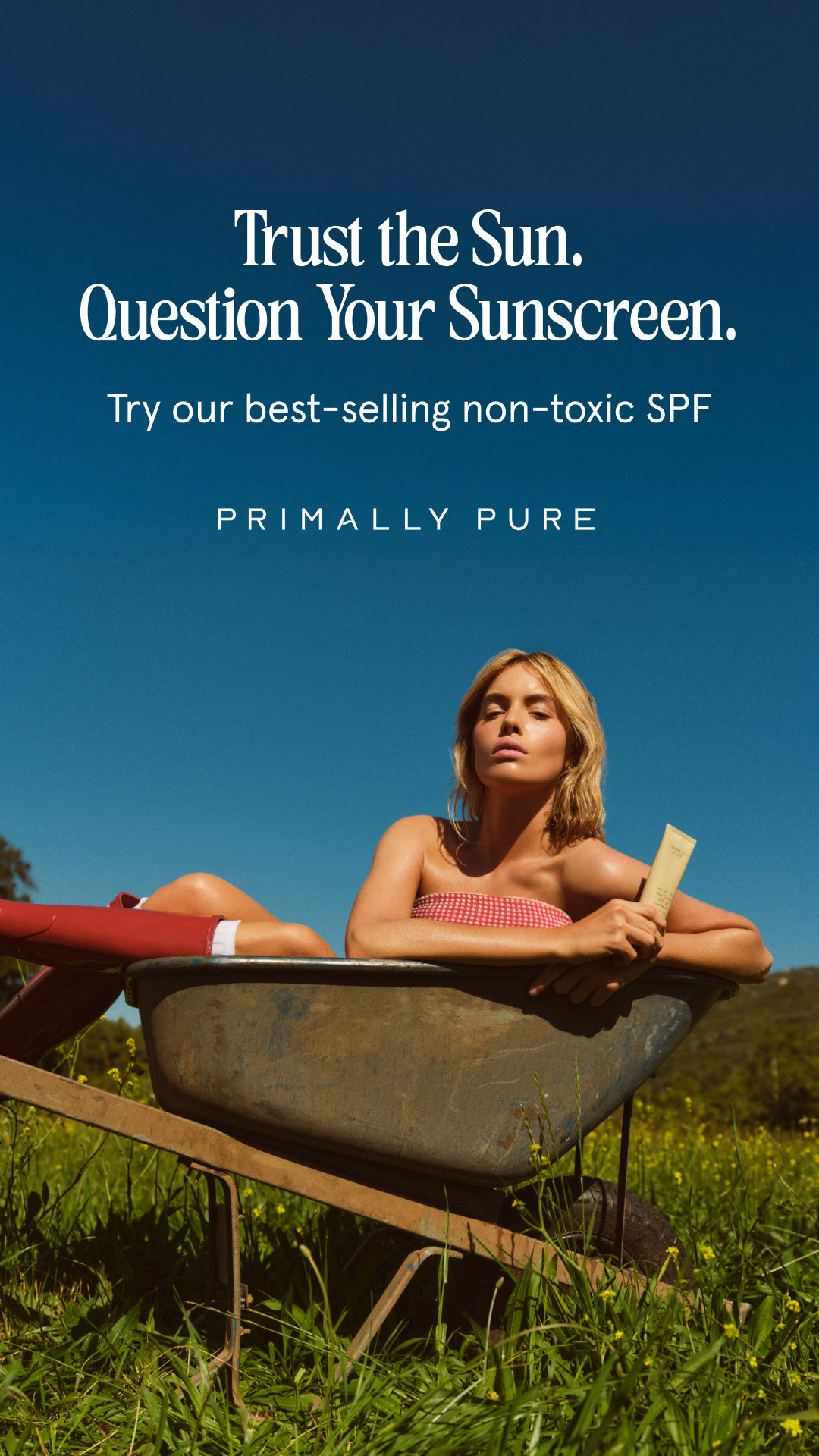 Primally Pure Skincare Facebook ad
