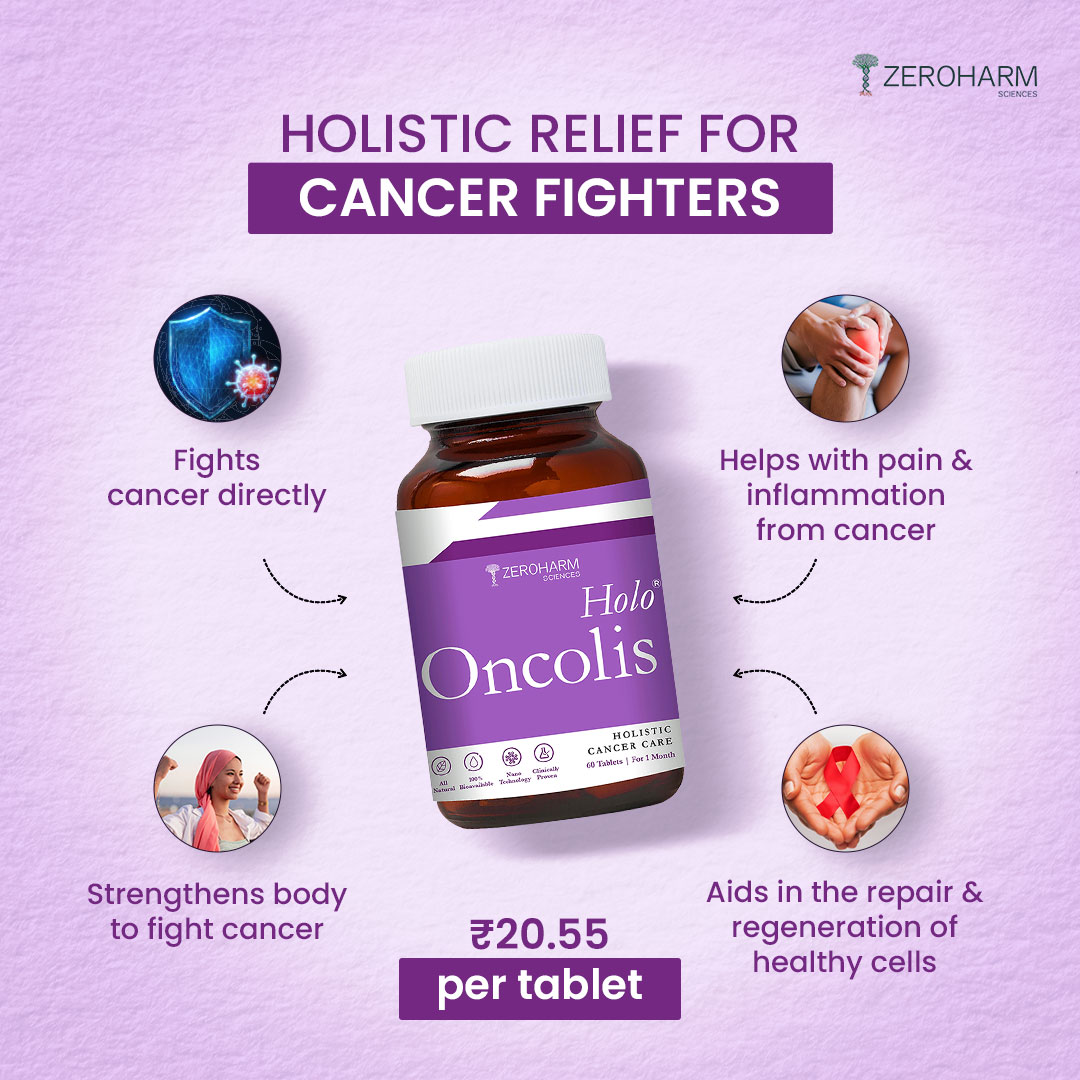 Holo Oncolis Facebook ad: Support Your Well-being Naturally