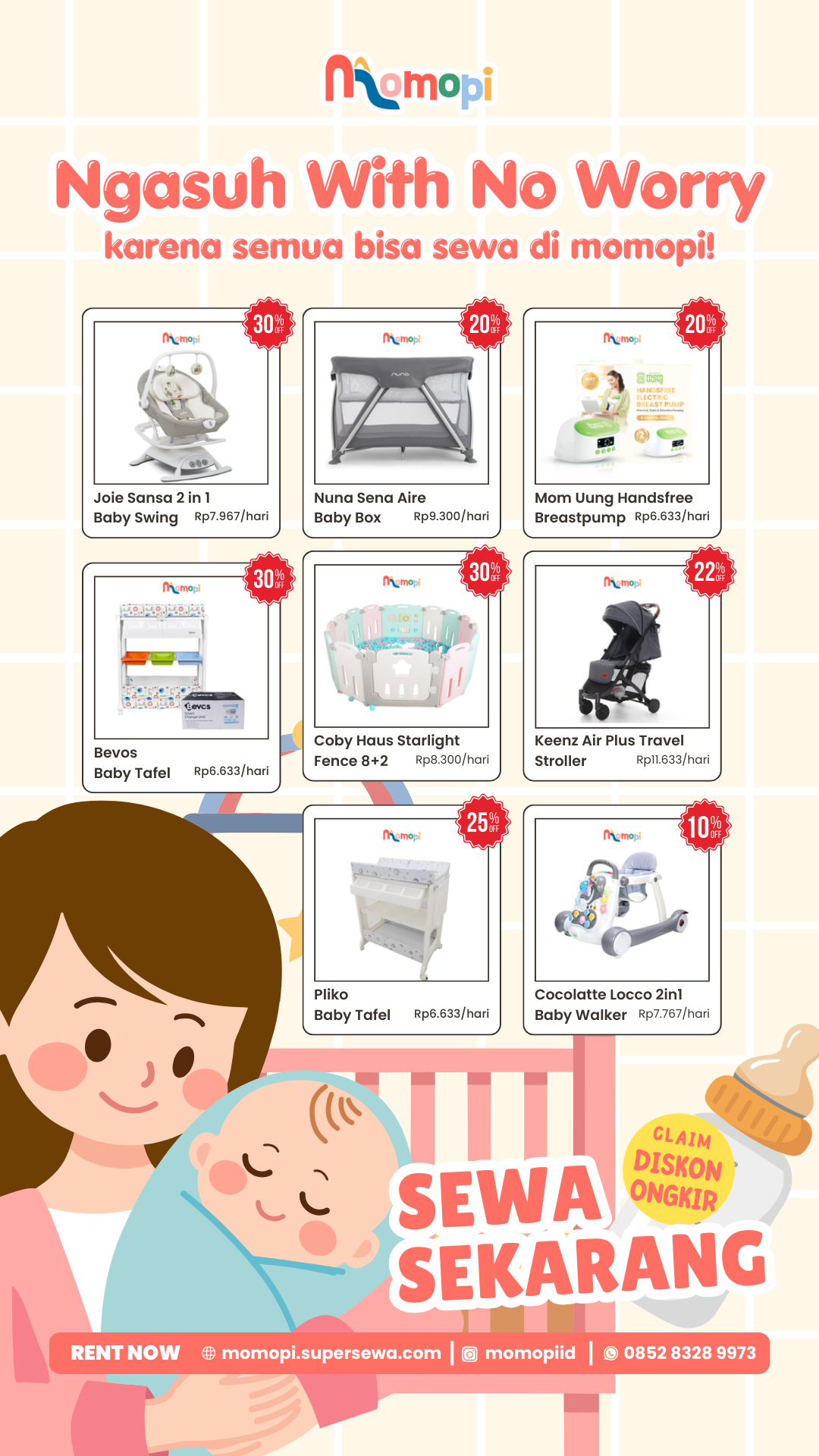 Momopi Facebook ad from Feb 11, 2026