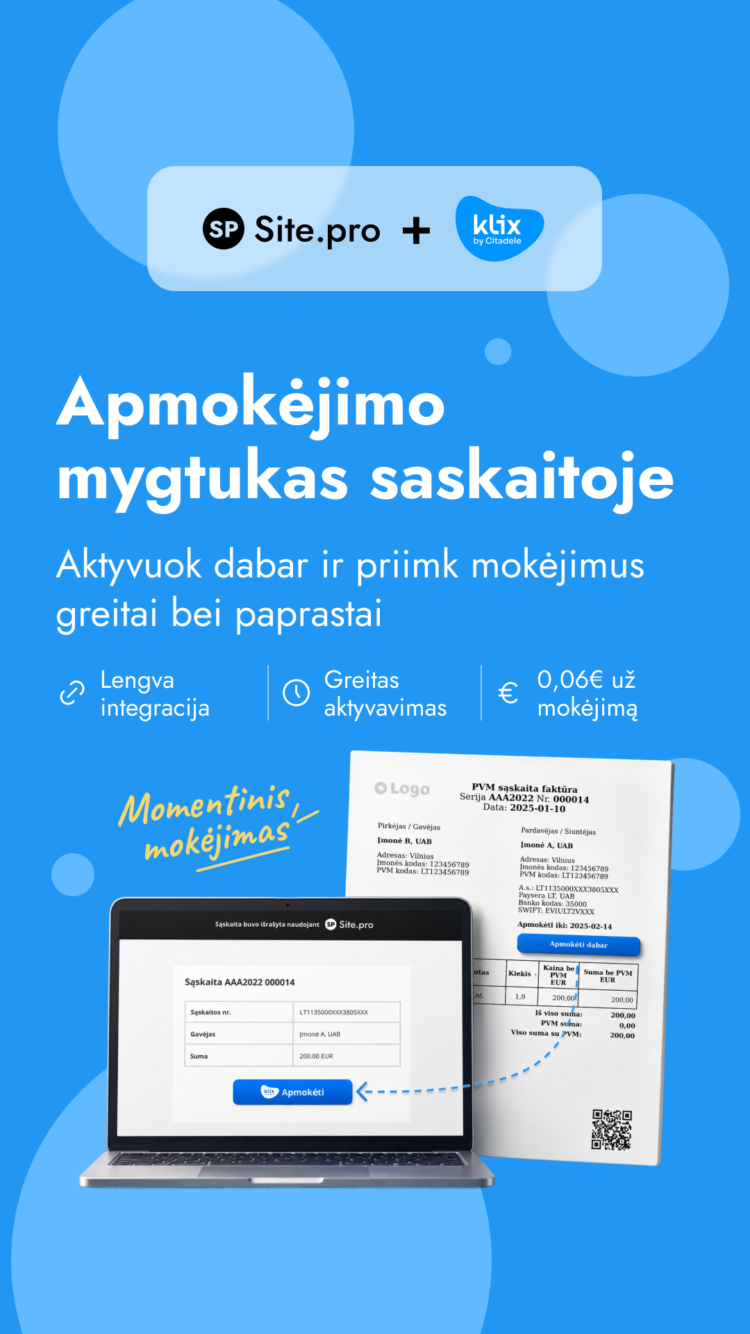 Site.pro - Apskaitos programa ir ERP Facebook ad