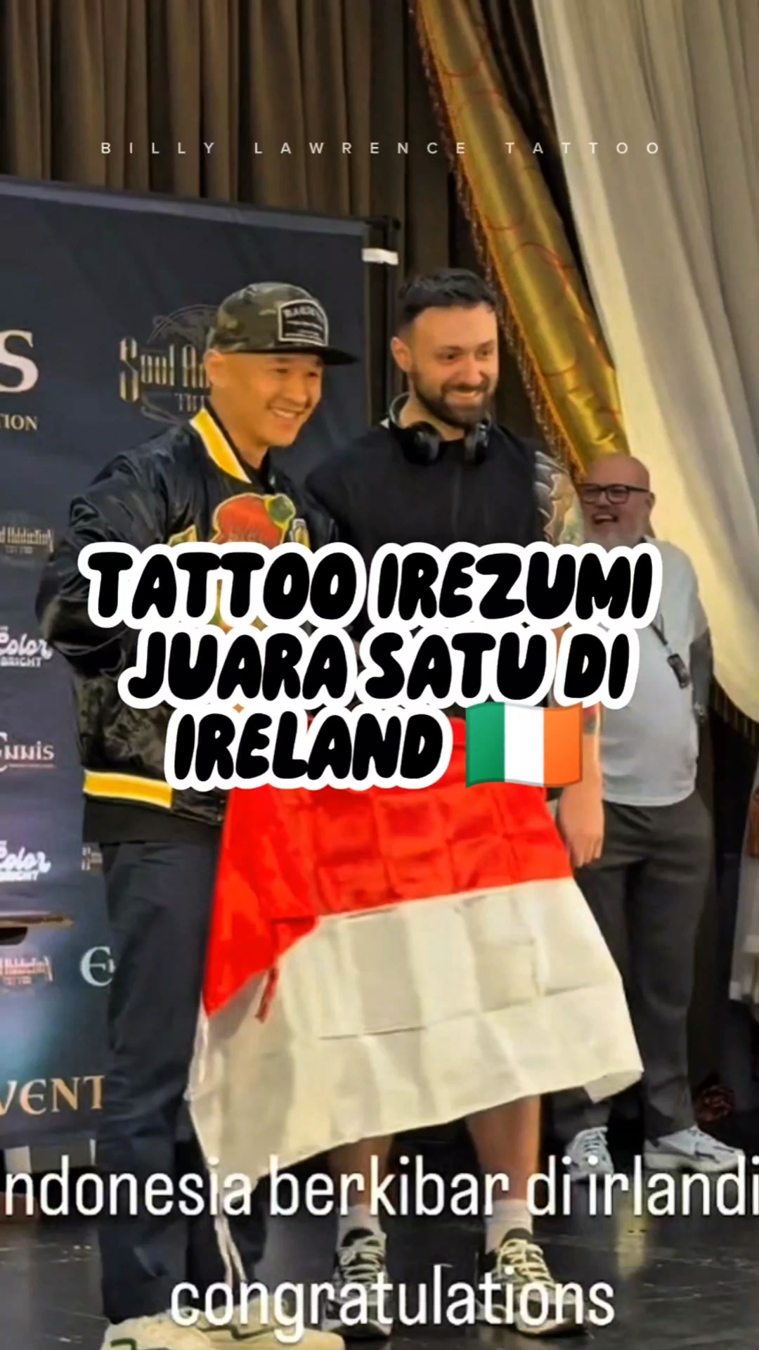 Billy Lawrence Tattoo Facebook ad: Beta Juara 1 Tattoo di Ireland 2025