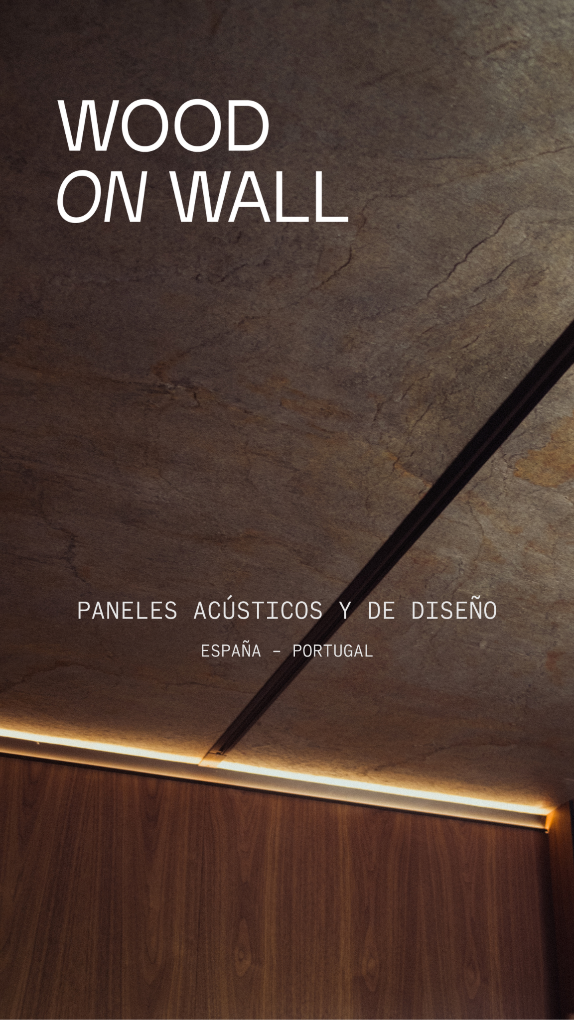 Wood on Wall España Facebook ad