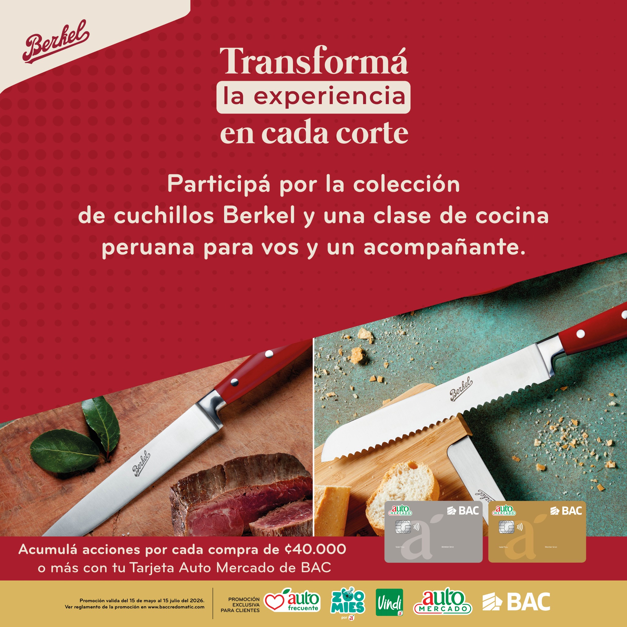 BAC Credomatic Facebook ad