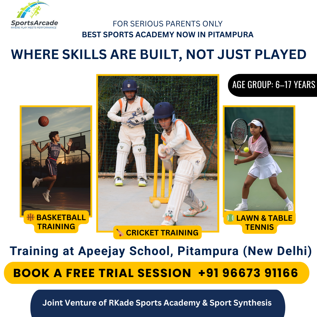 RKade Sports Academy Facebook ad