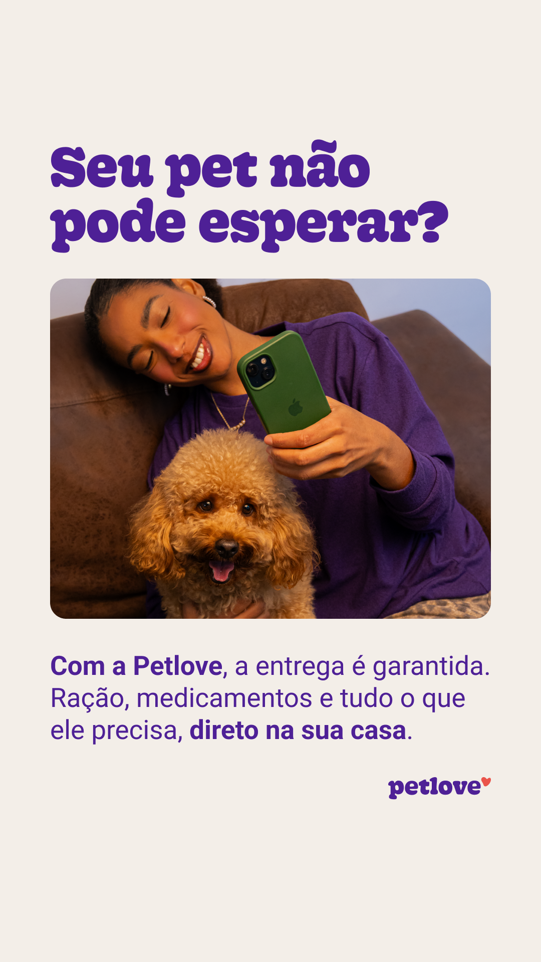 Petlove Facebook ad