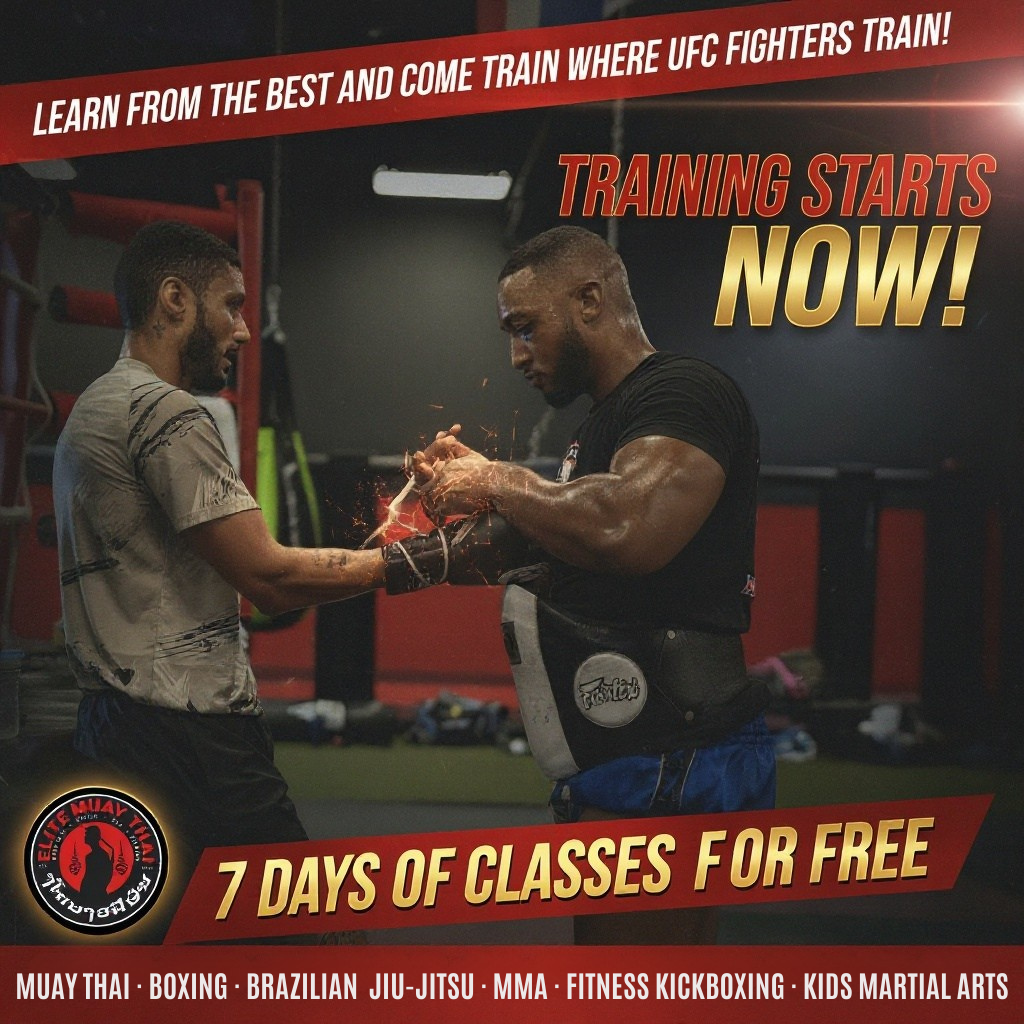 Elite Muay Thai & More Facebook ad