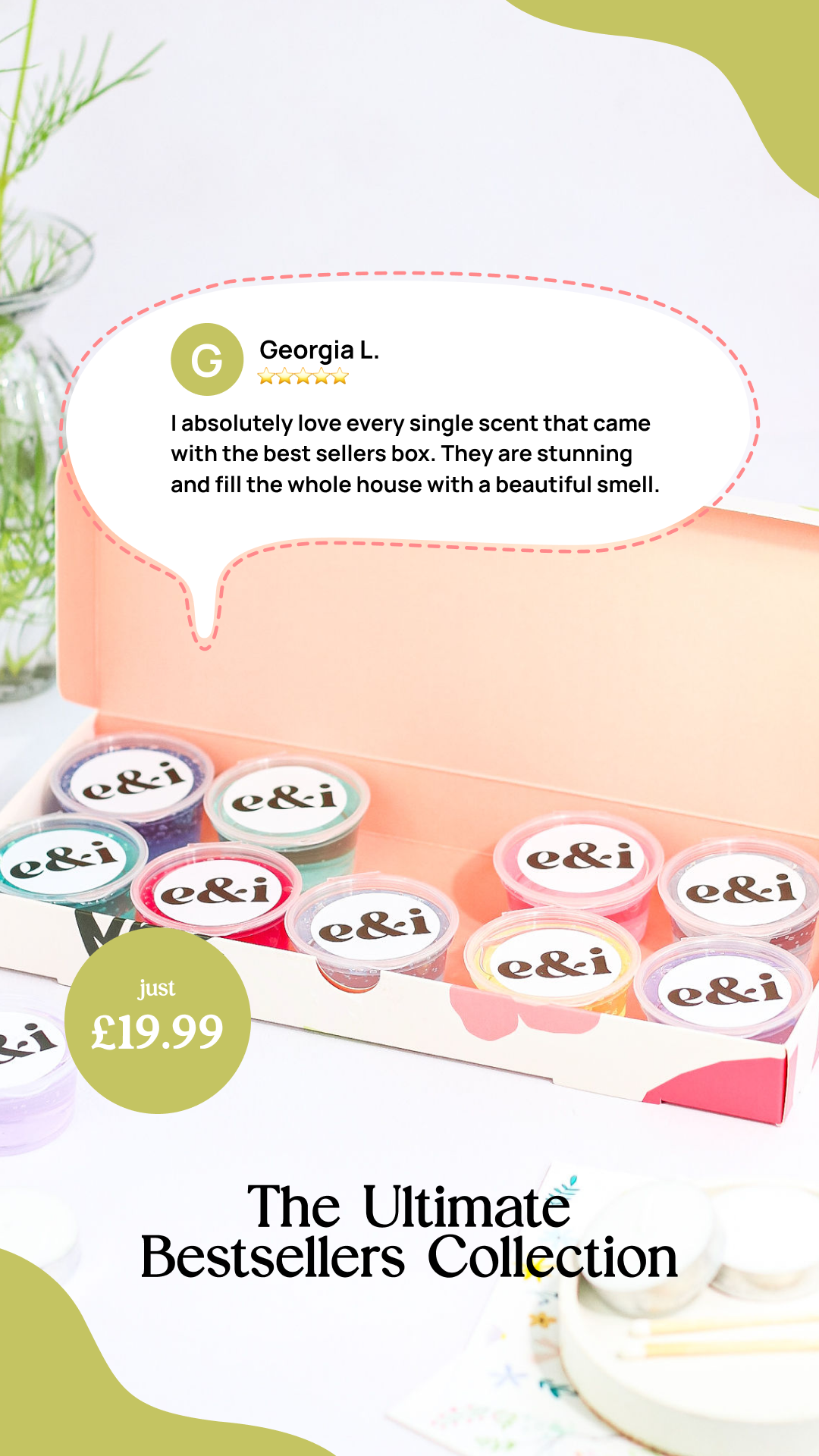 Ella & I Home Fragrance Facebook ad