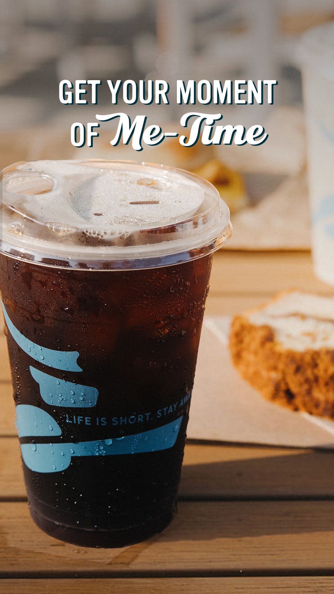 Caribou Coffee Facebook ad from Feb 26, 2026
