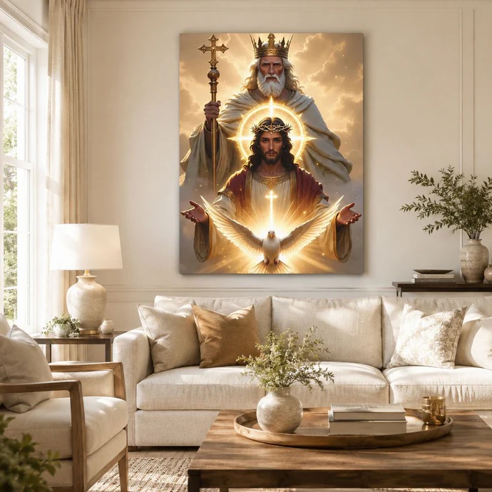 Soul Gift Facebook ad: Let The Holy Trinity Be Seen In Your Home