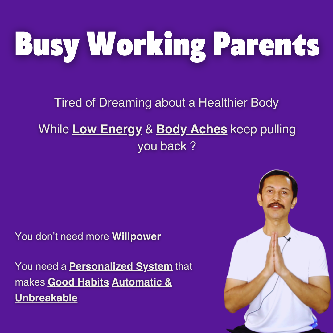 Yoga Acharya Manish Facebook ad: Your PERSONALIZED Path to Ultimate Health & Fitness