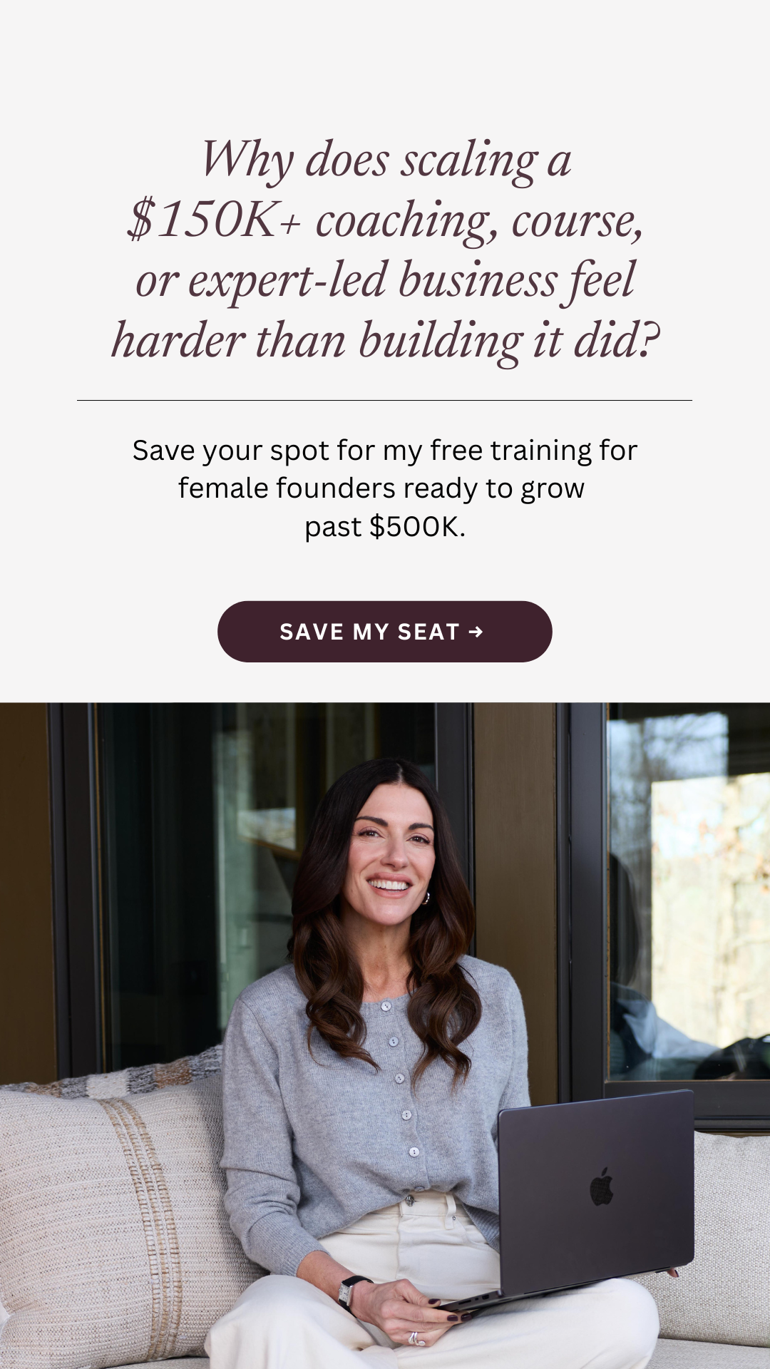 Amy Porterfield Facebook ad