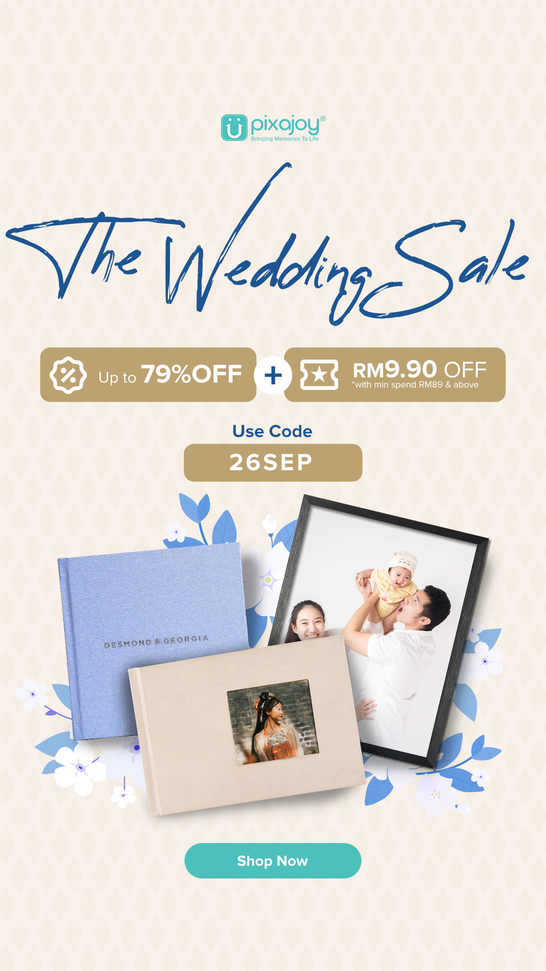 Pixajoy Photobook Facebook ad