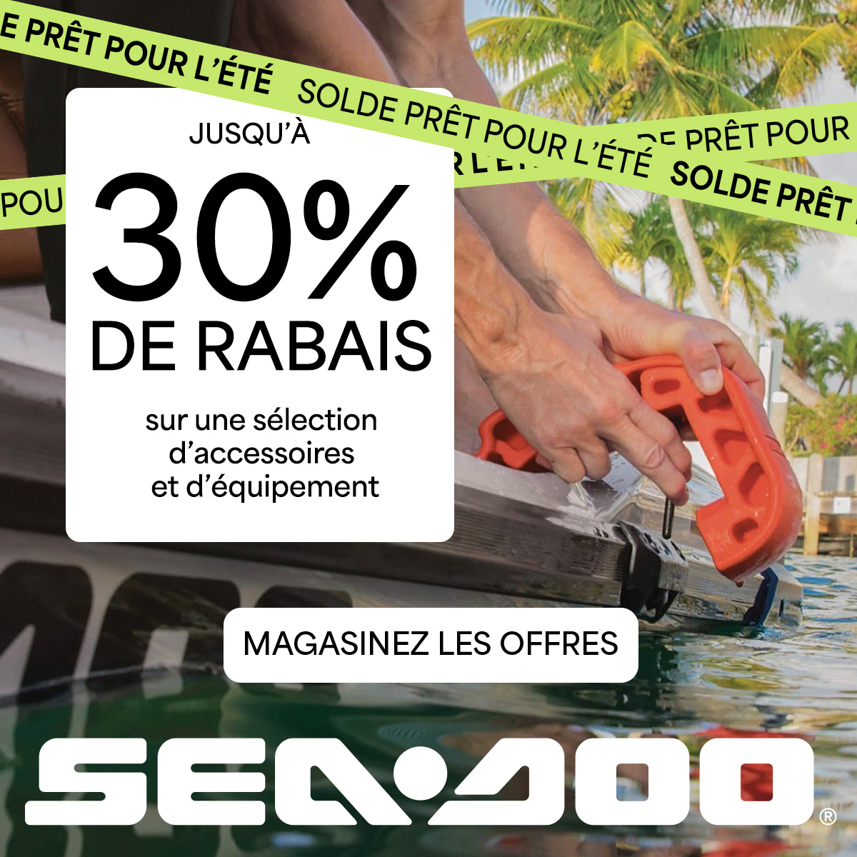 Sea-Doo Facebook ad